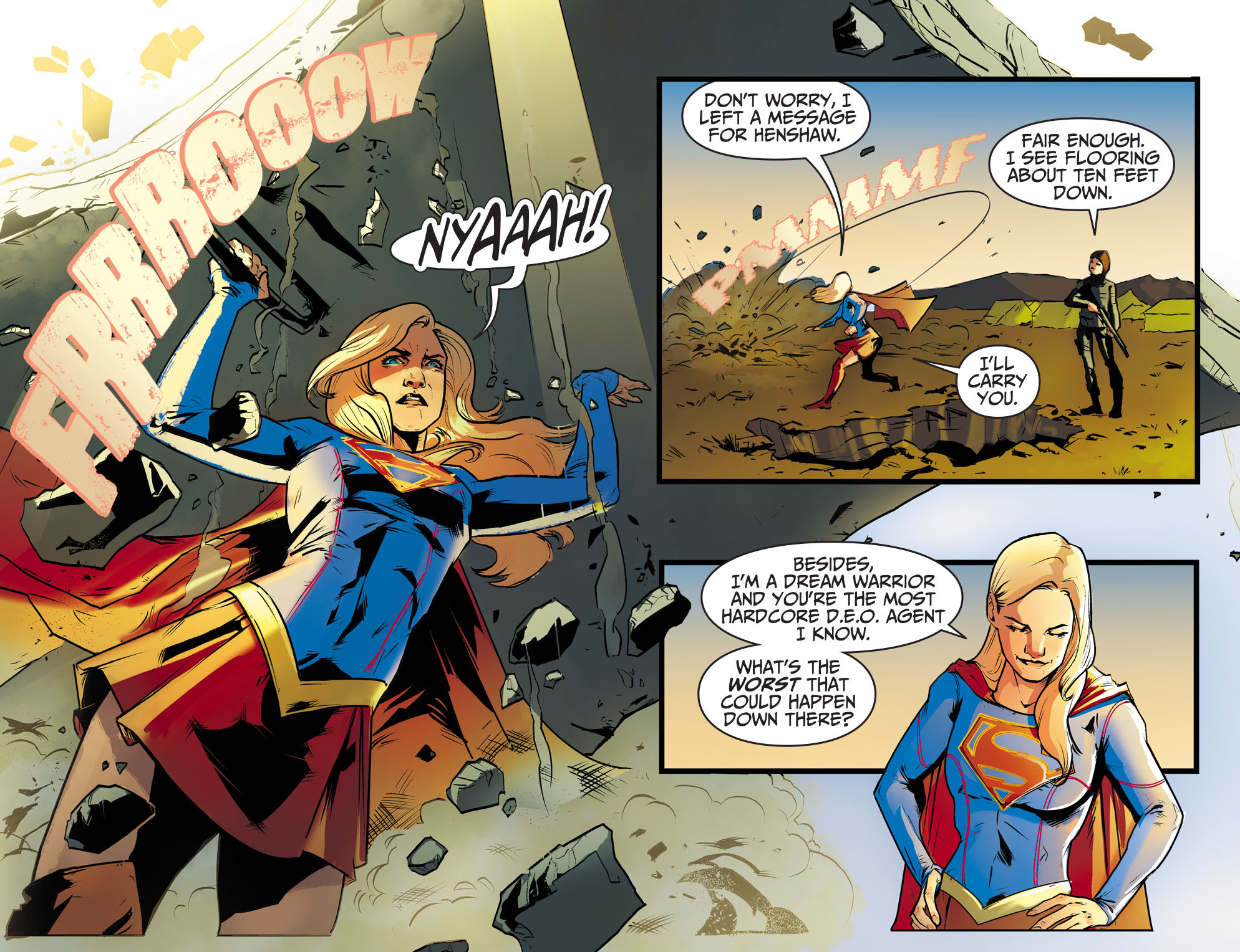 Read online Adventures of Supergirl comic -  Issue #8 - 15
