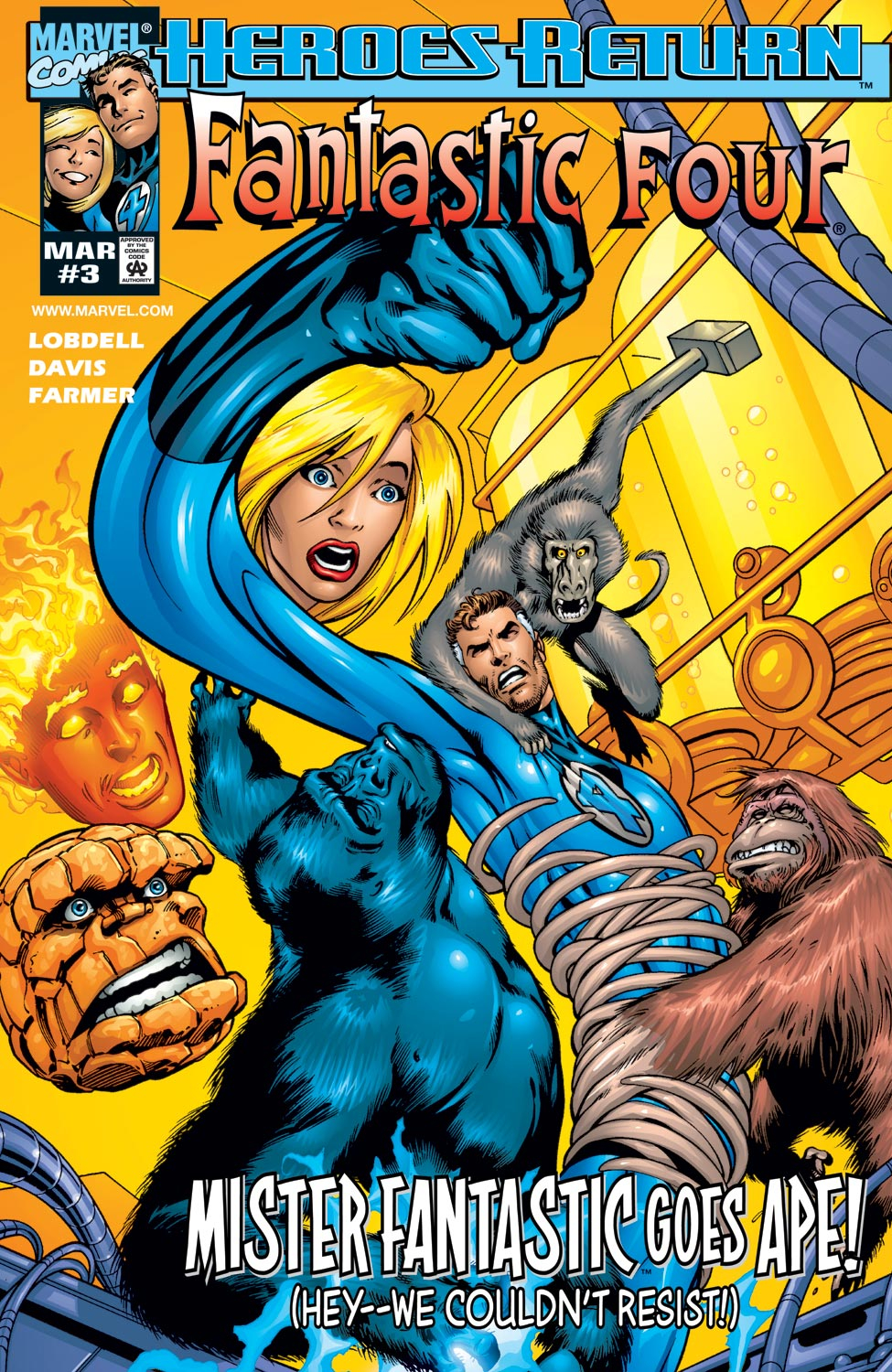Read online Fantastic Four (1998) comic -  Issue #3 - 1