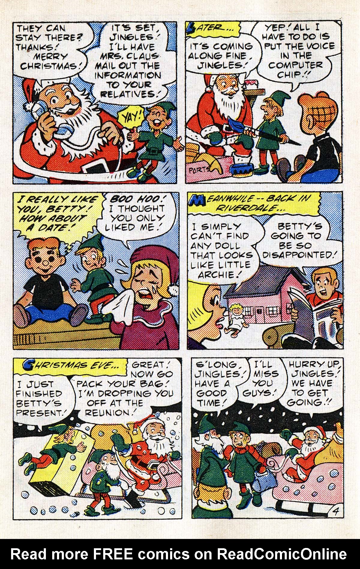 Read online Little Archie Comics Digest Magazine comic -  Issue #34 - 127