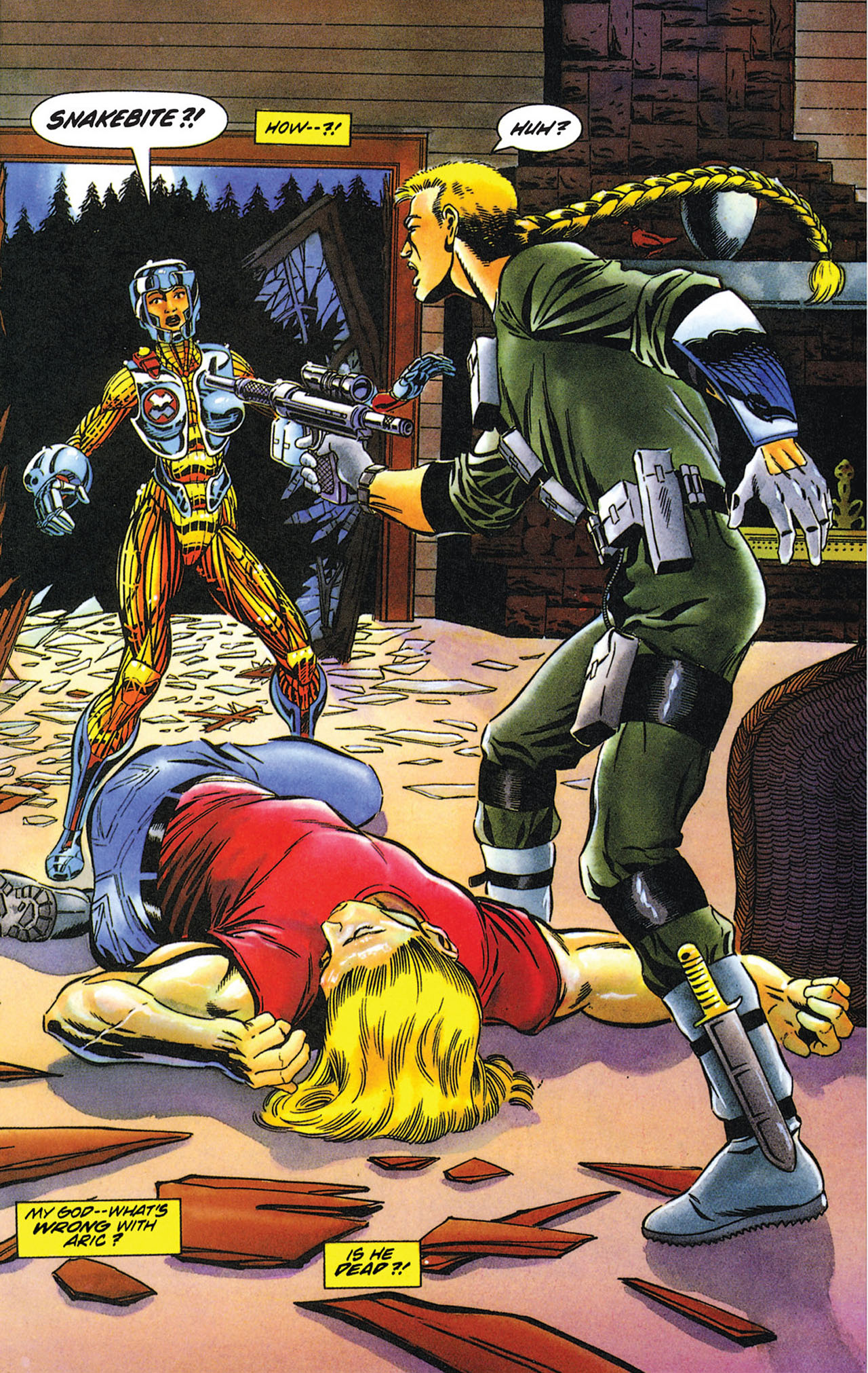 Read online X-O Manowar (1992) comic -  Issue #38 - 4