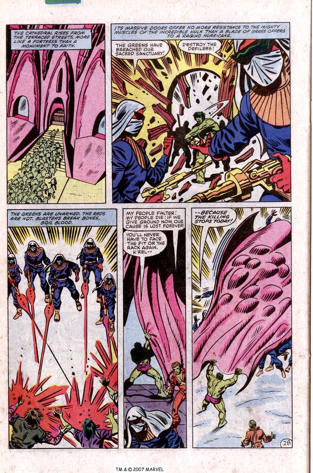 Read online The Incredible Hulk Annual comic -  Issue #12 - 34
