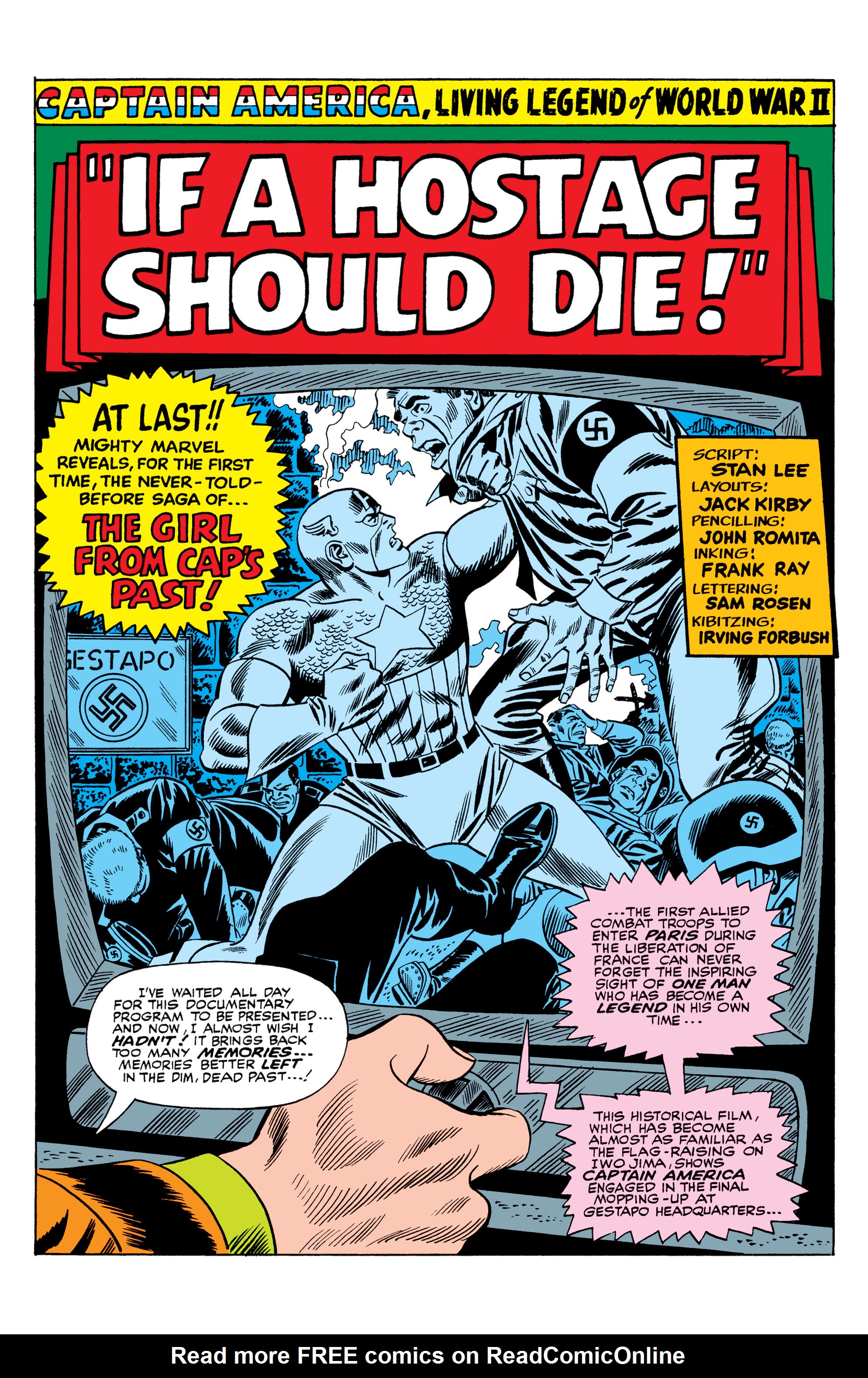 Read online Marvel Masterworks: Captain America comic -  Issue # TPB 1 (Part 3) - 5
