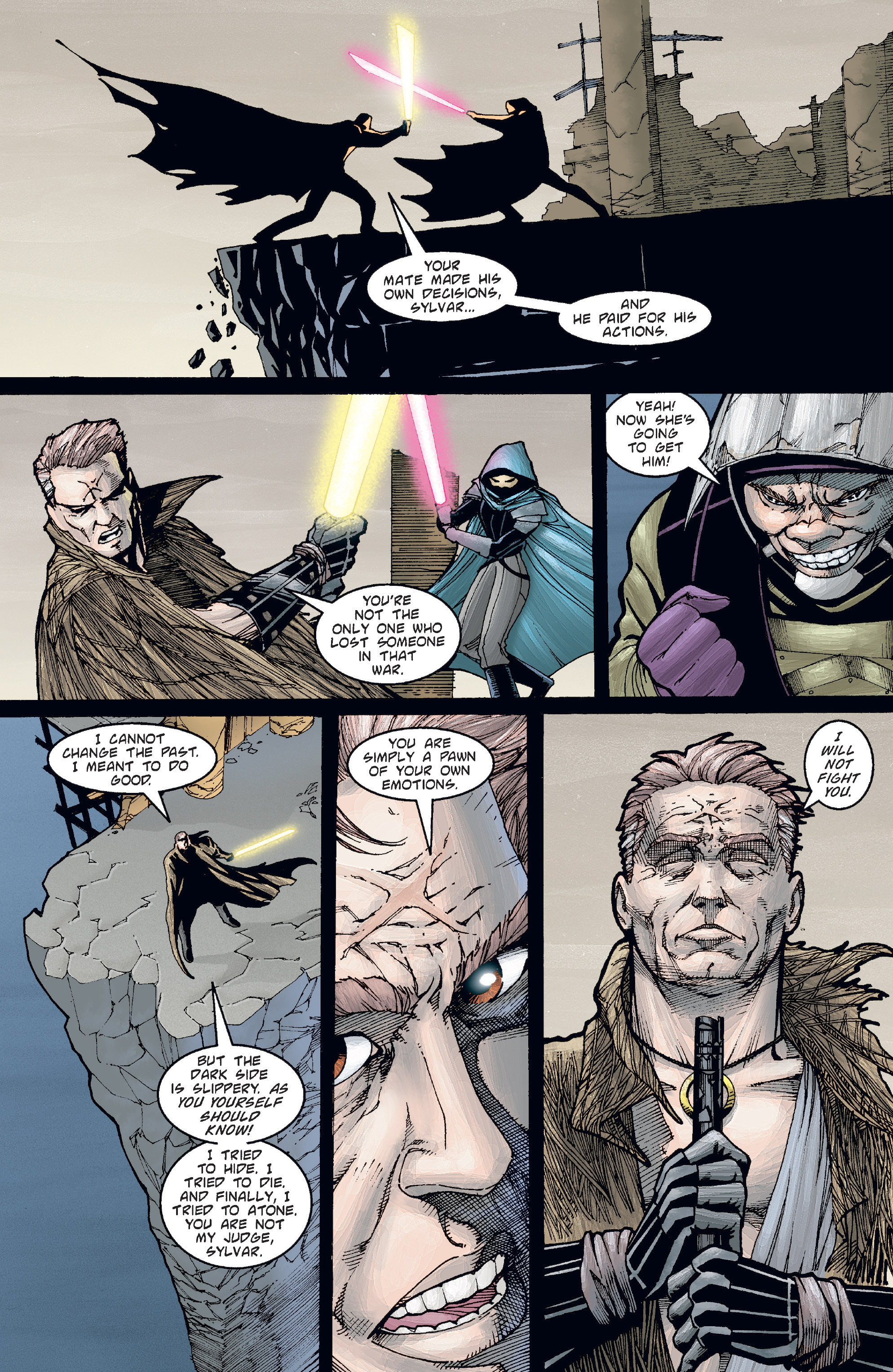 Read online Star Wars: Tales of the Jedi - Redemption comic -  Issue #5 - 18