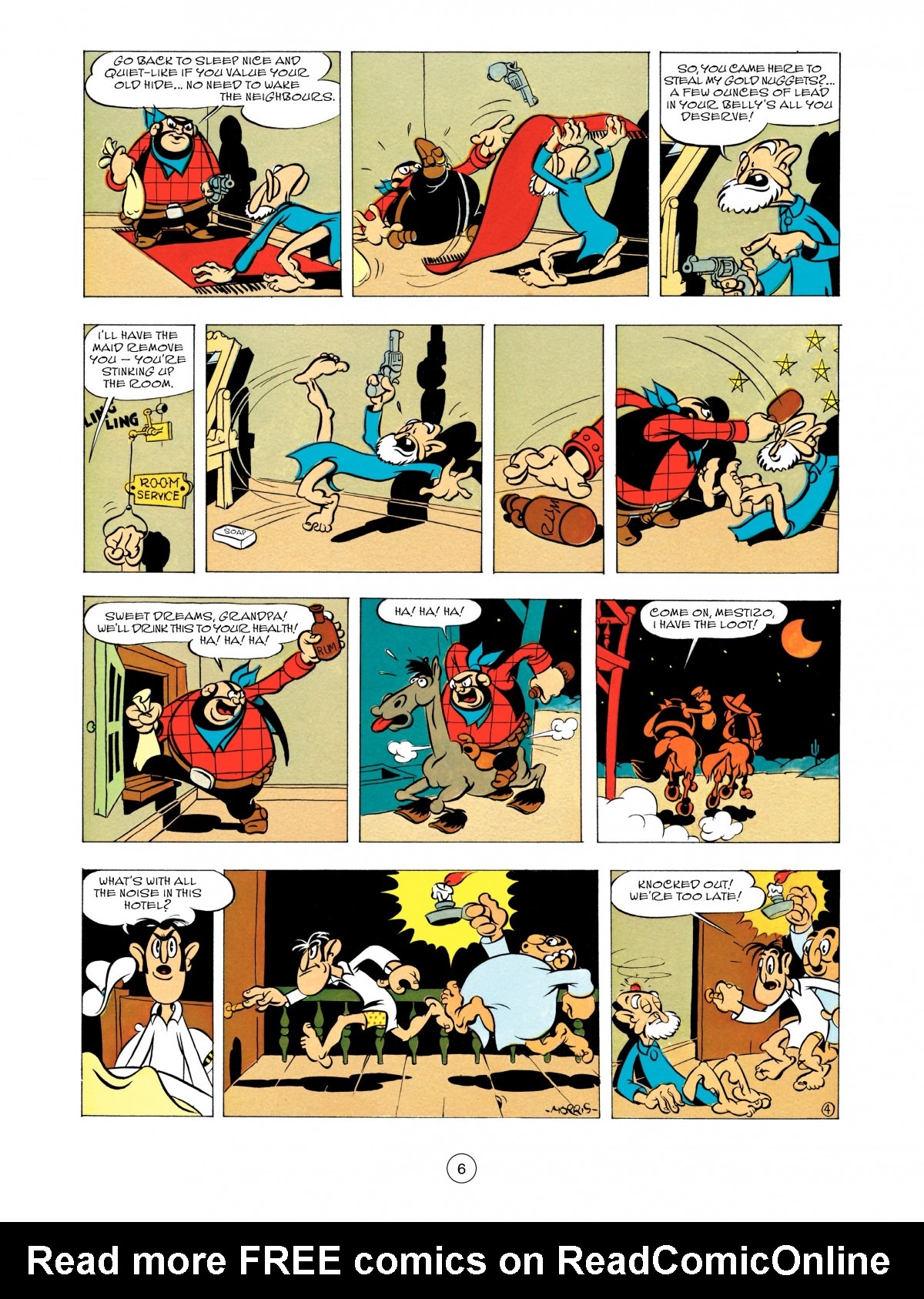 Read online A Lucky Luke Adventure comic -  Issue #48 - 6