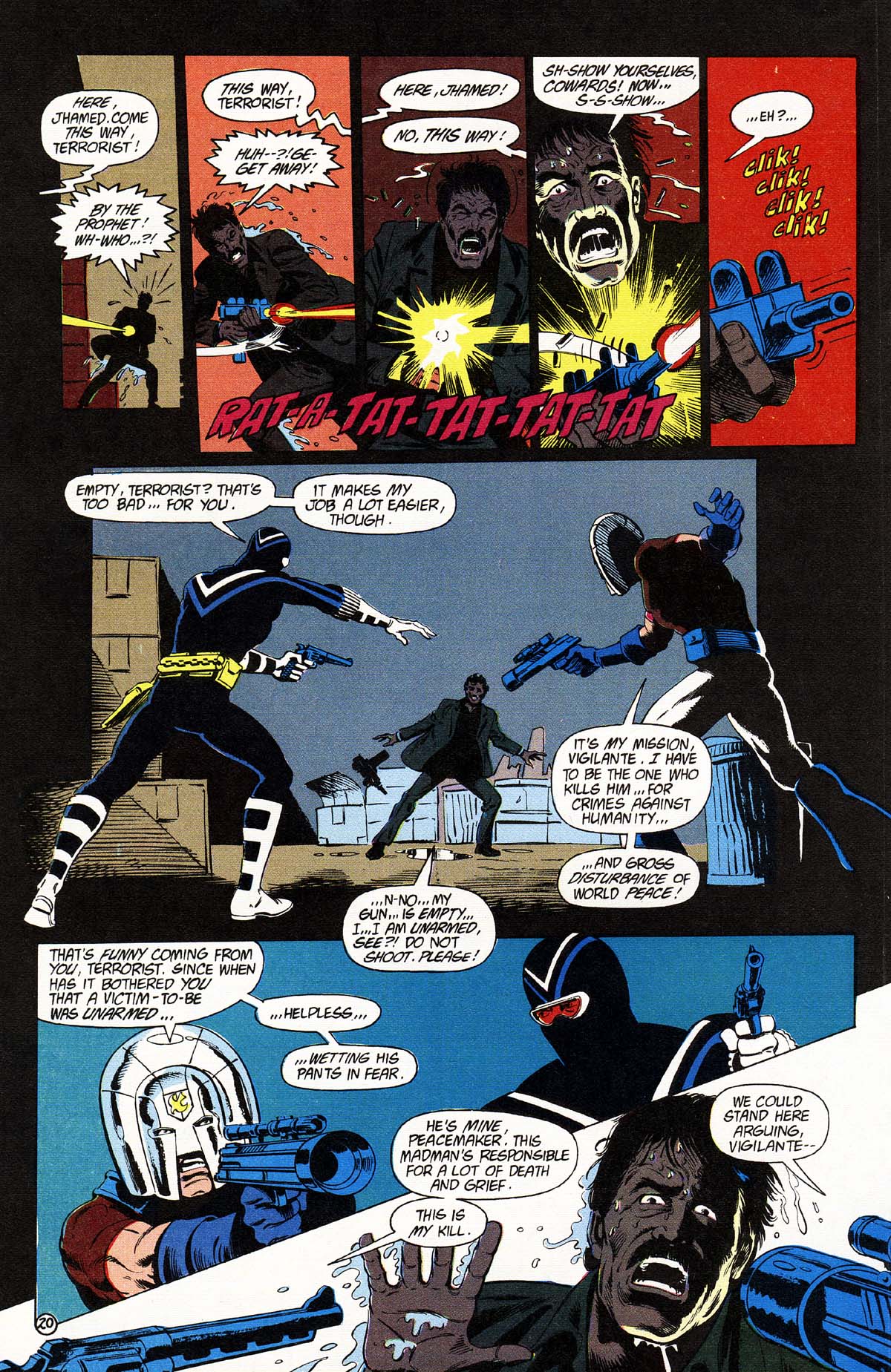 Read online Vigilante (1983) comic -  Issue #38 - 22