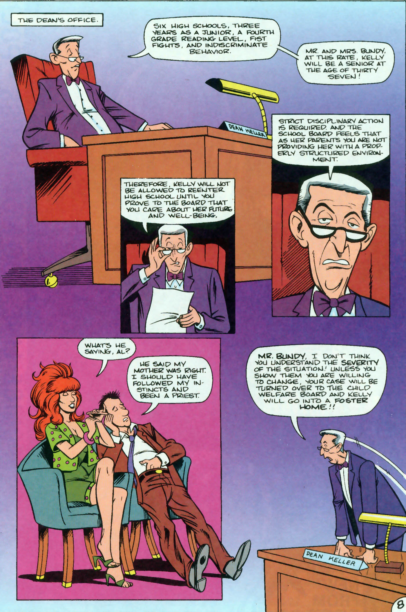 Read online Married... with Children (1990) comic -  Issue #3 - 9