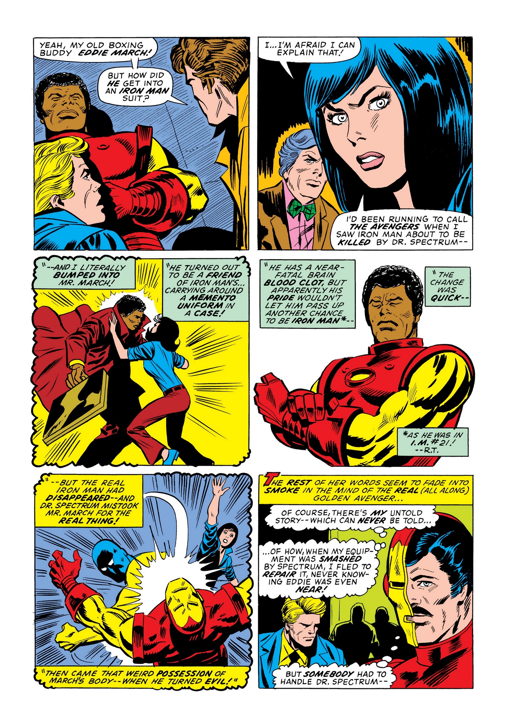 Read online Marvel Masterworks: The Invincible Iron Man comic -  Issue # TPB 9 (Part 3) - 71