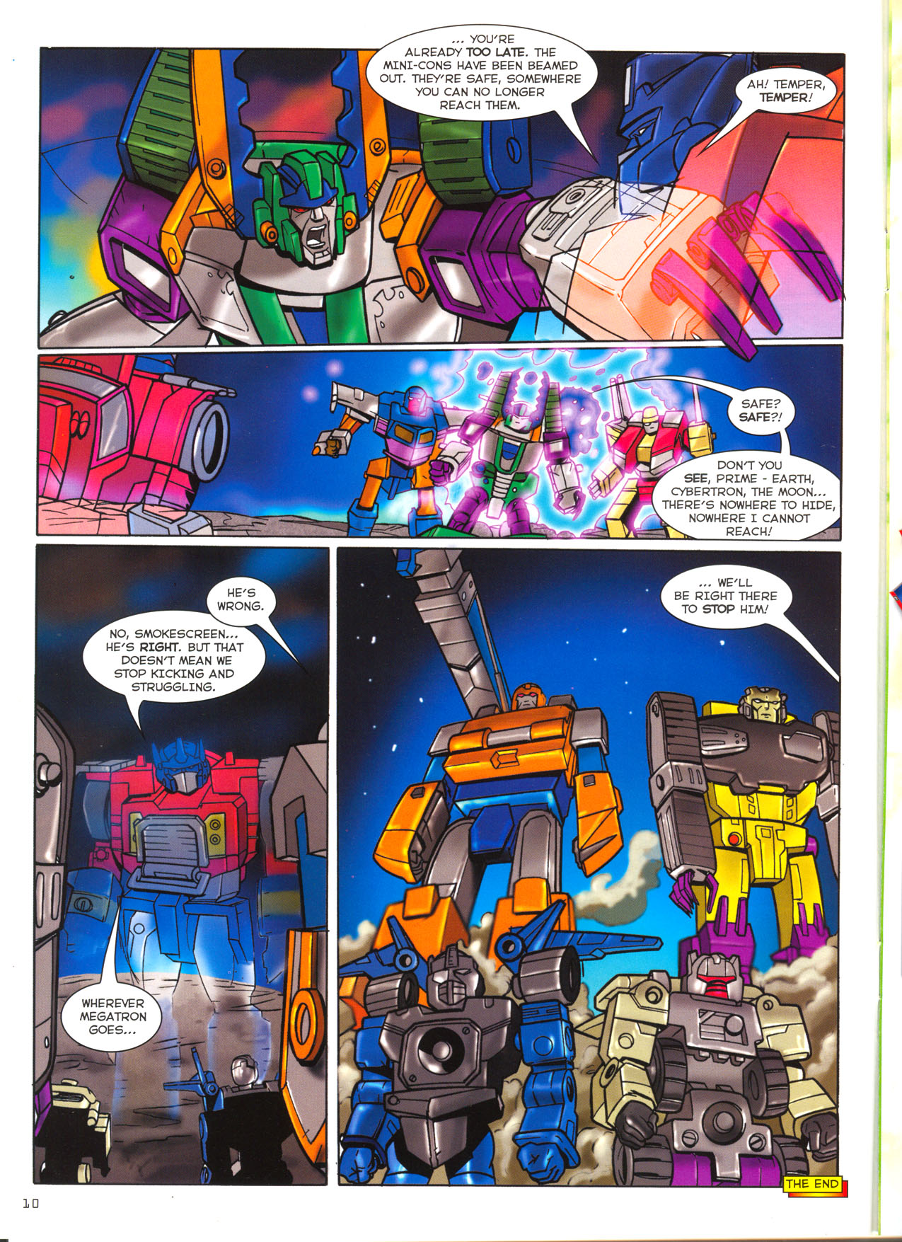 Read online Transformers: Armada (2003) comic -  Issue #6 - 9