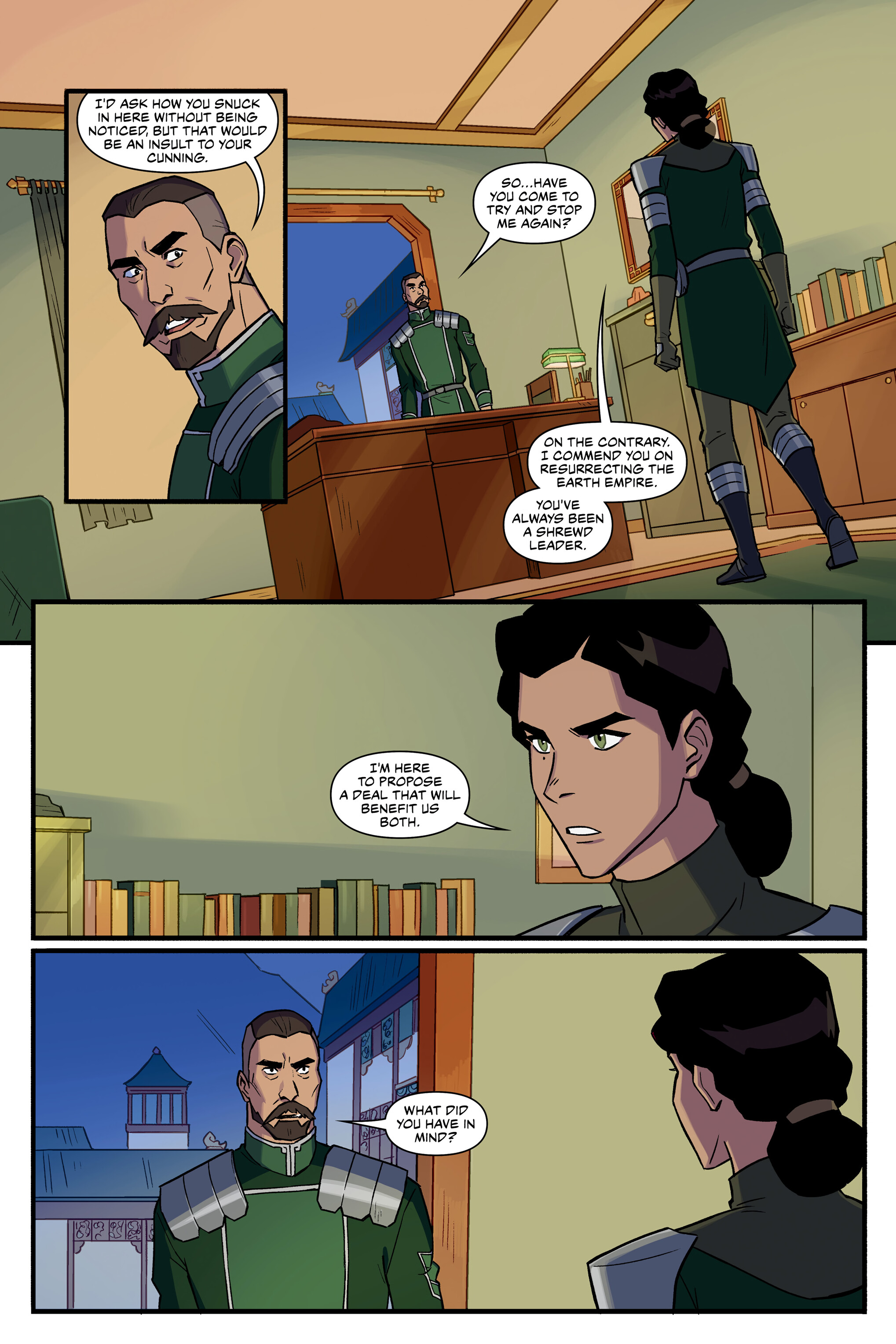 Read online Nickelodeon The Legend of Korra: Ruins of the Empire comic -  Issue # TPB 3 - 43