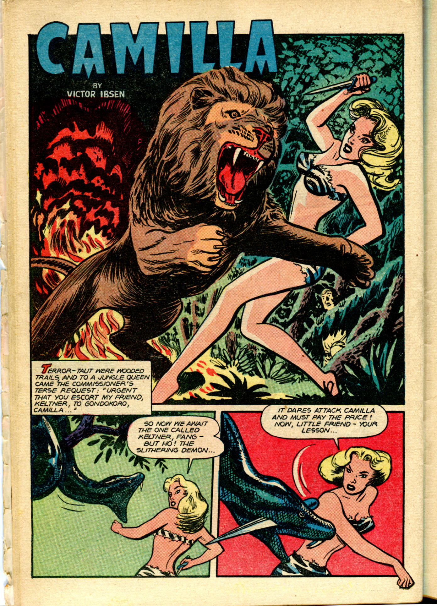 Read online Jungle Comics comic -  Issue #95 - 43