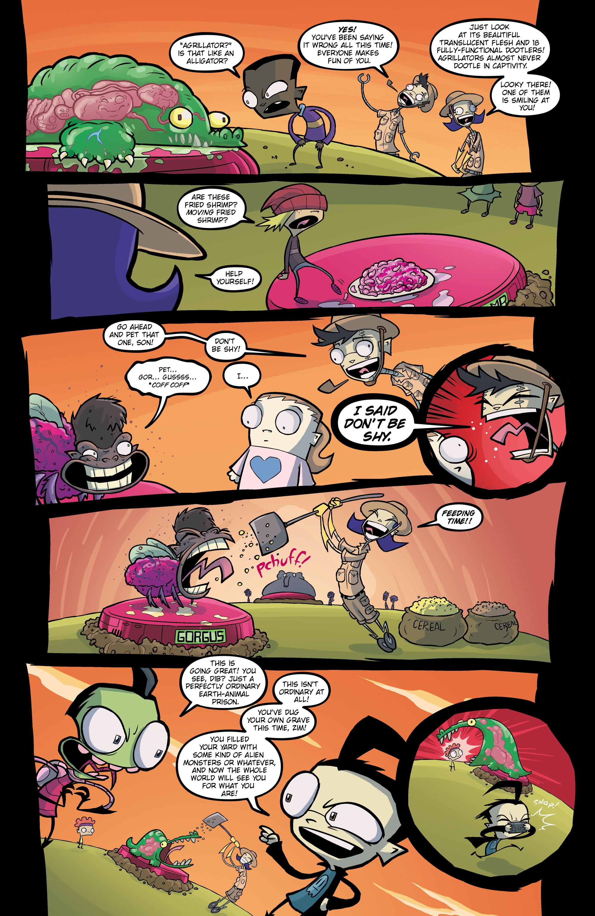 Read online Invader Zim comic -  Issue # _TPB 4 - 85