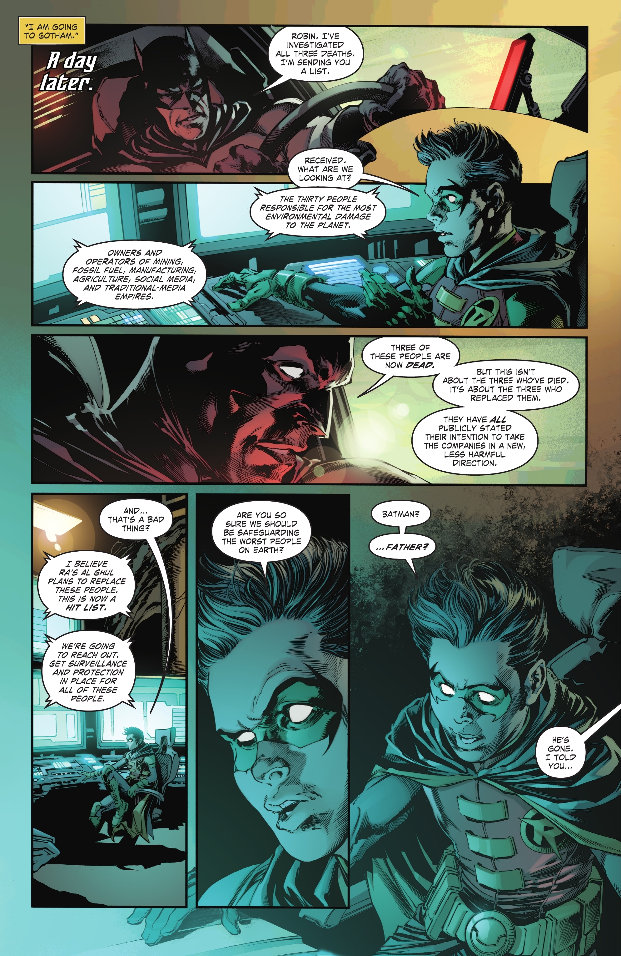 Read online Batman - One Bad Day: Ra's al Ghul comic -  Issue # Full - 32