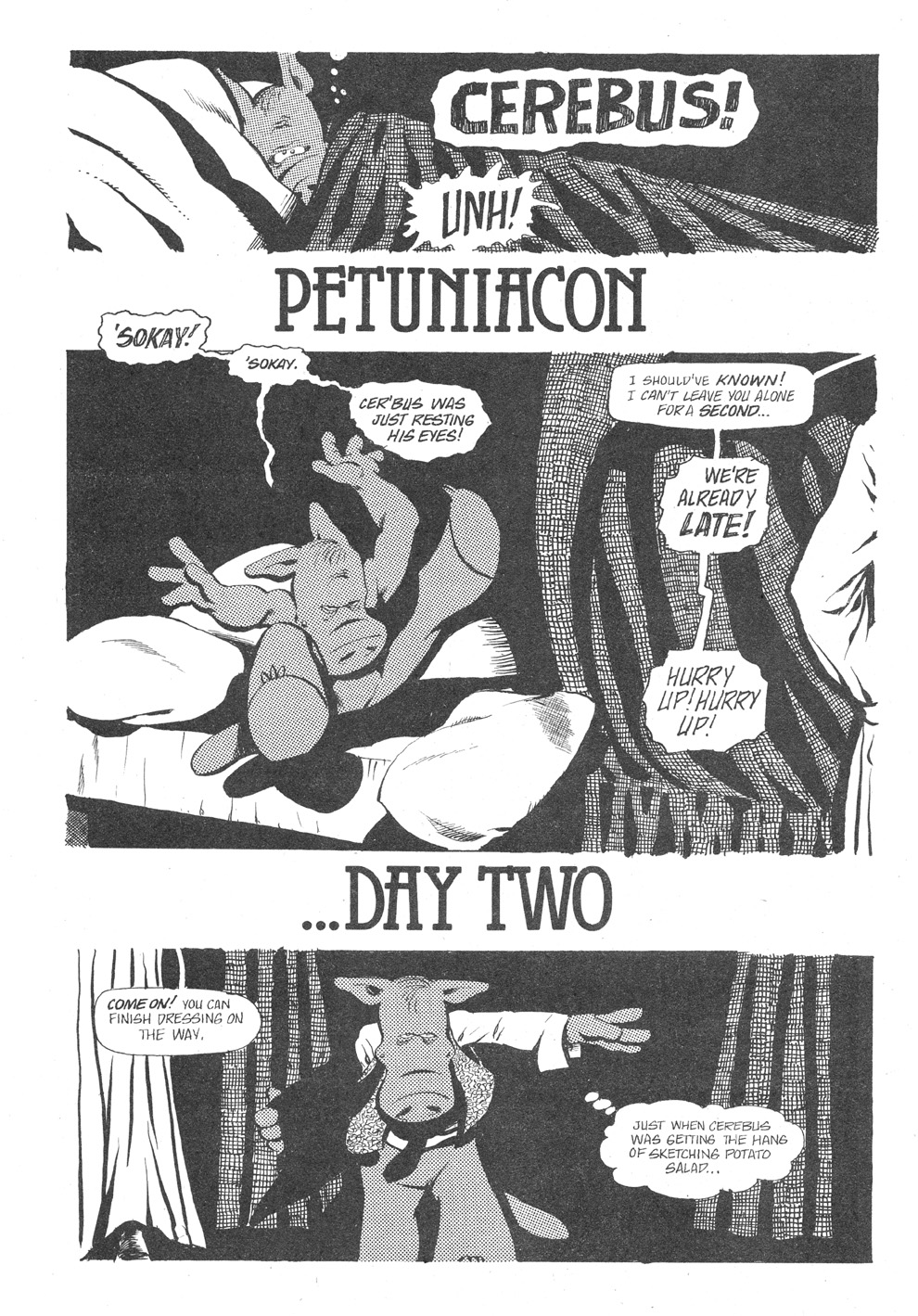 Read online Cerebus comic -  Issue #38 - 4