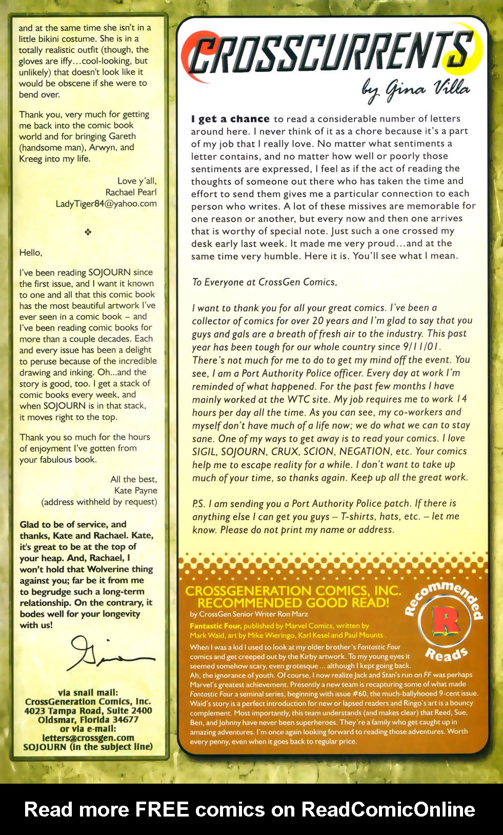 Read online Sojourn comic -  Issue #16 - 30