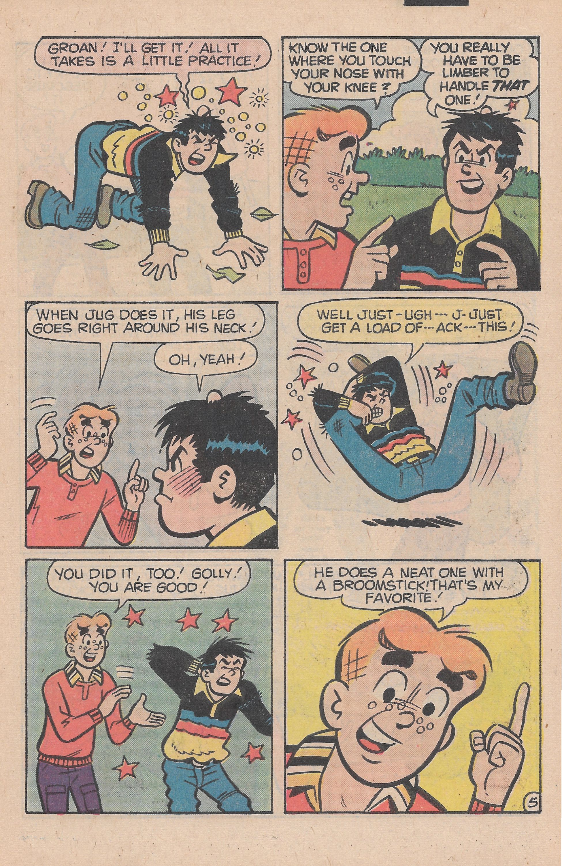 Read online Archie's TV Laugh-Out comic -  Issue #74 - 7
