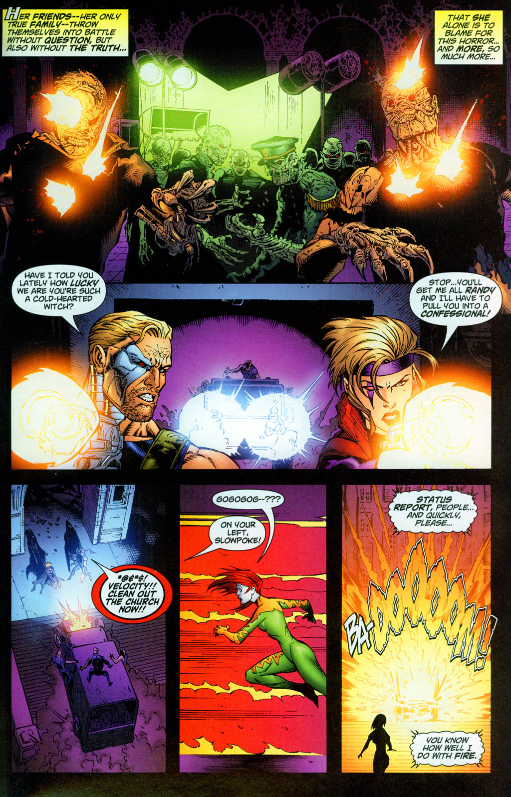 Read online JLA/Cyberforce comic -  Issue # Full - 12