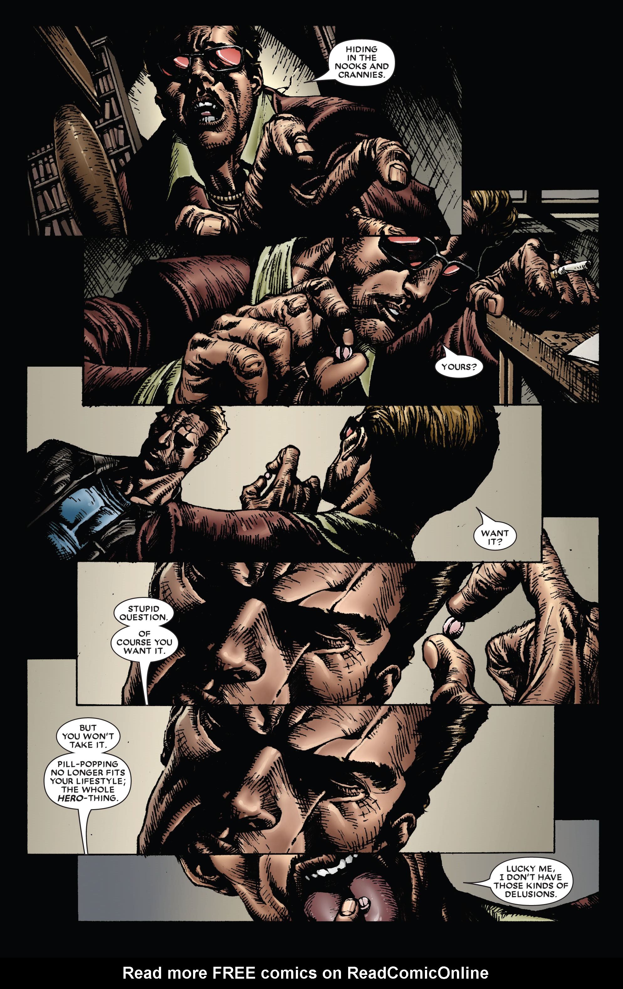 Read online Moon Knight by Huston, Benson & Hurwitz Omnibus comic -  Issue # TPB (Part 3) - 42