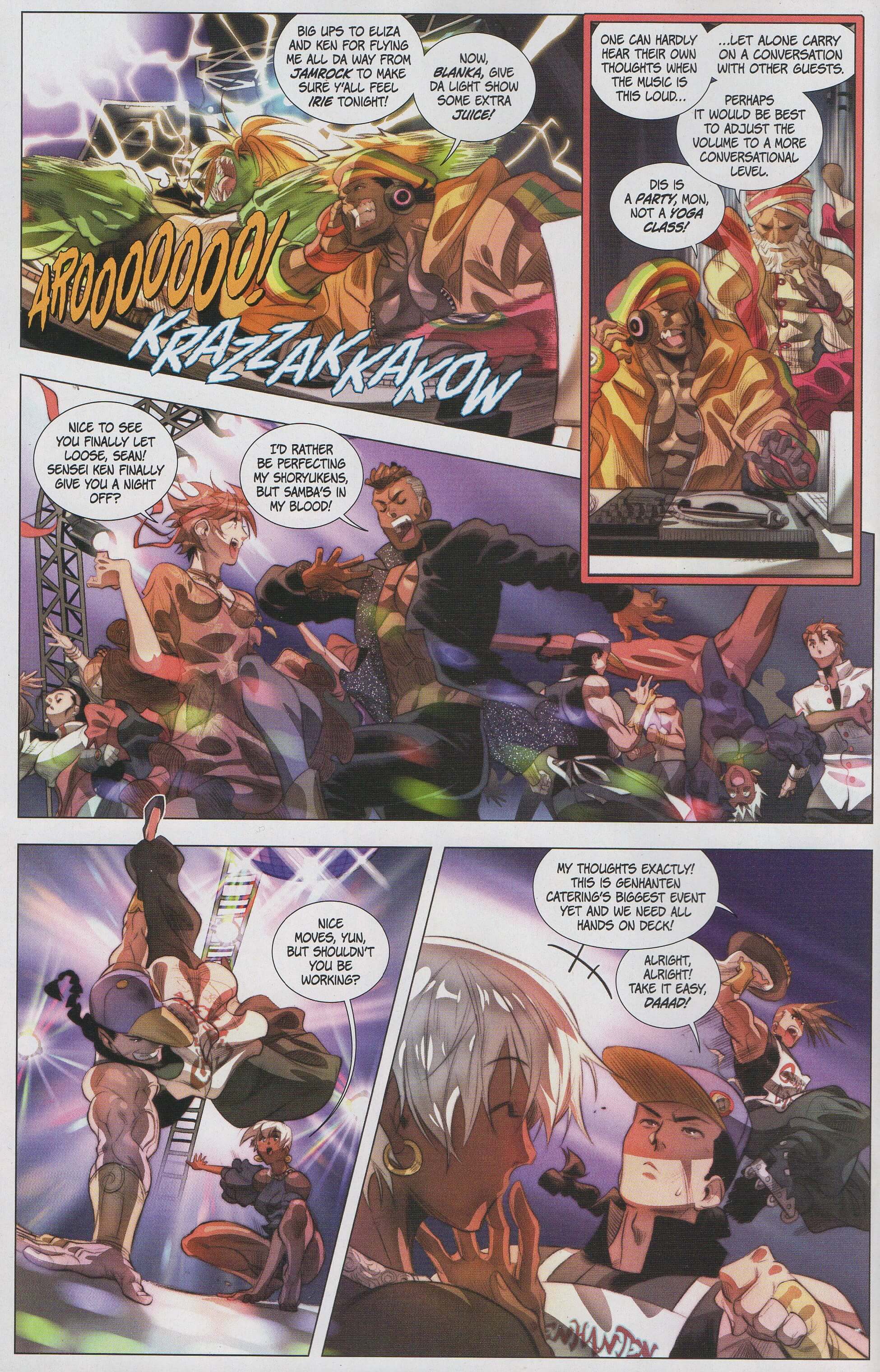 Read online Free Comic Book Day 2020 comic -  Issue # Street Fighter 100 - Ryu vs Chun-Li - 8