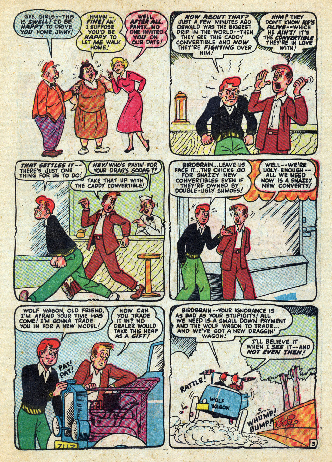 Read online Willie Comics (1950) comic -  Issue #23 - 5