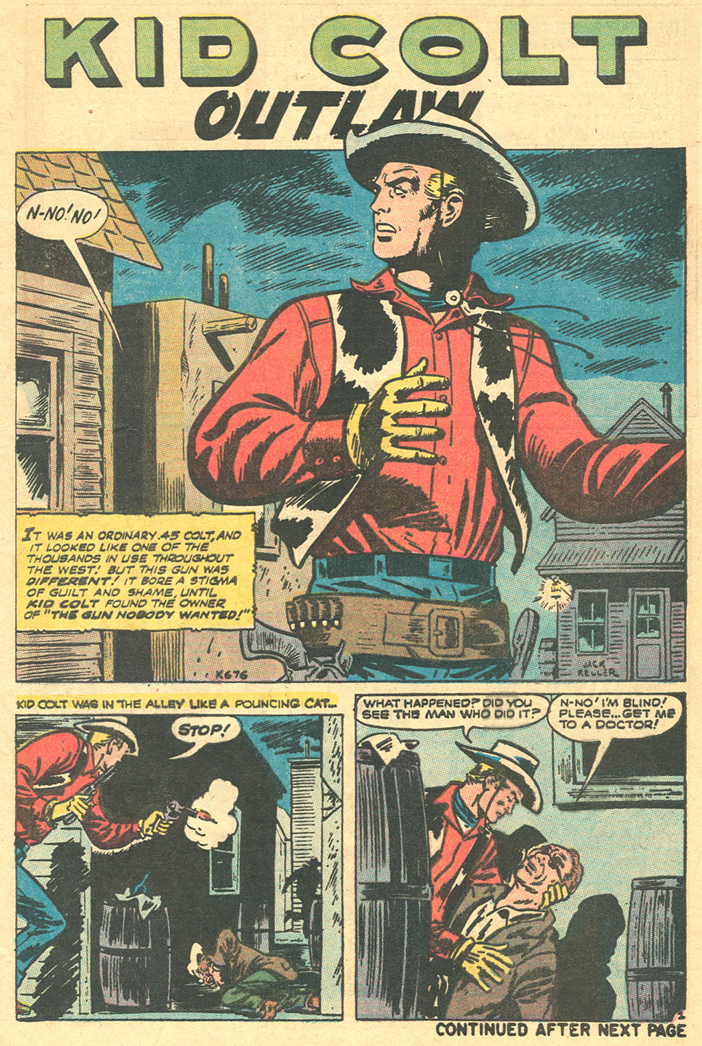 Read online Kid Colt Outlaw comic -  Issue #147 - 9