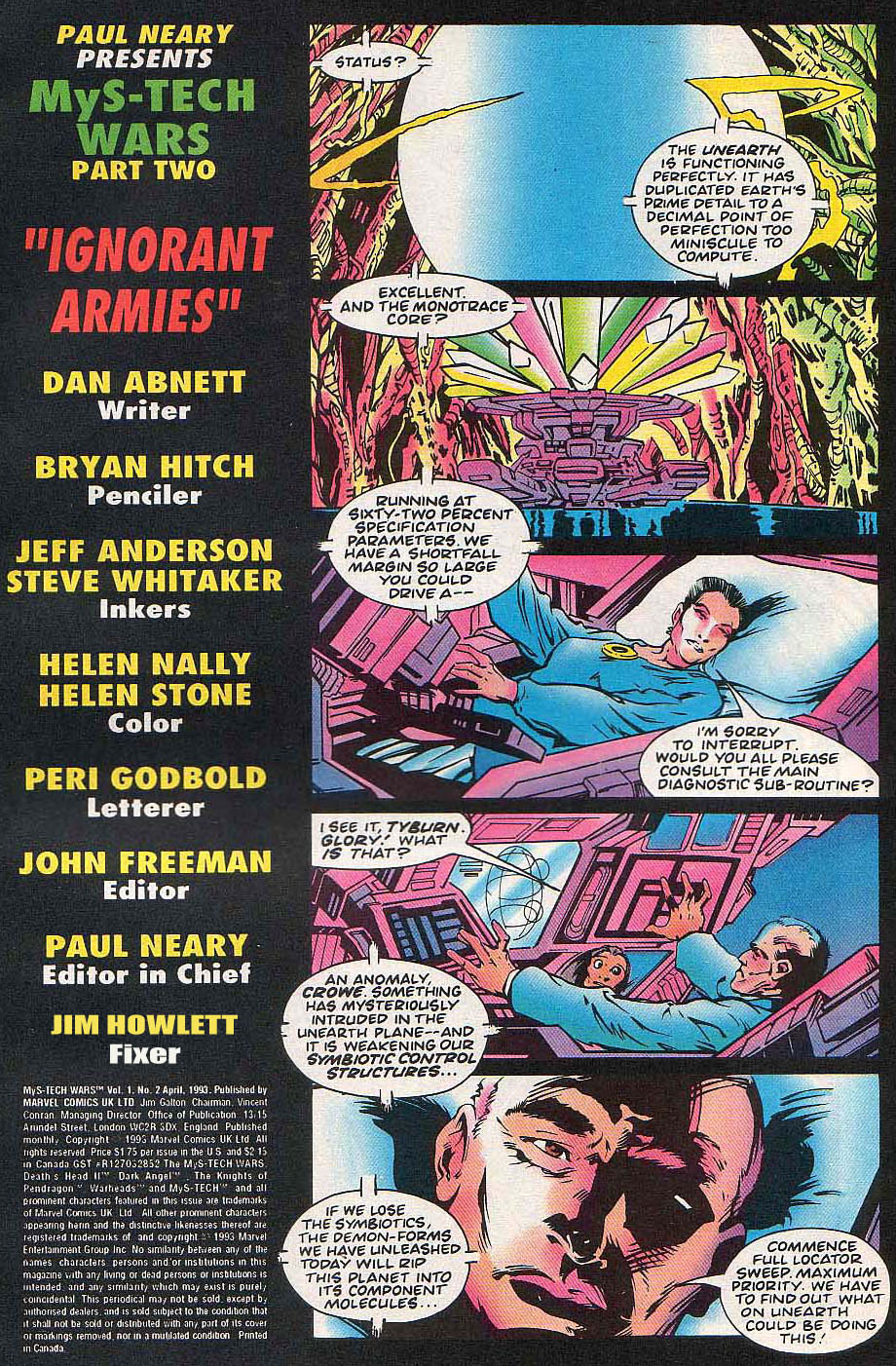 Read online Mys-Tech Wars comic -  Issue #2 - 2