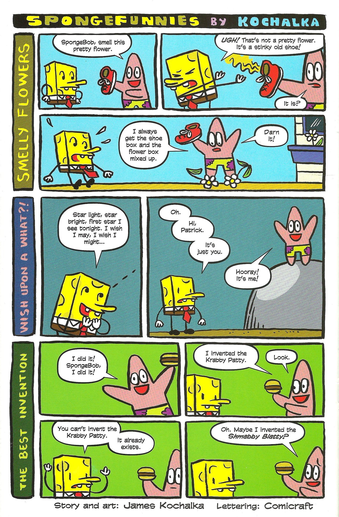 Read online SpongeBob Comics comic -  Issue #1 - 34