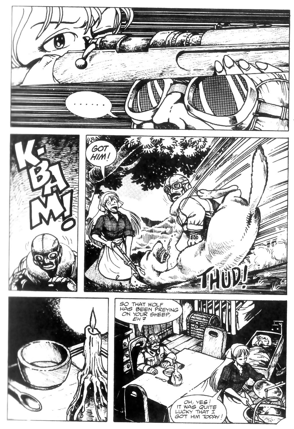 Read online Ninja High School (1986) comic -  Issue #11 - 12