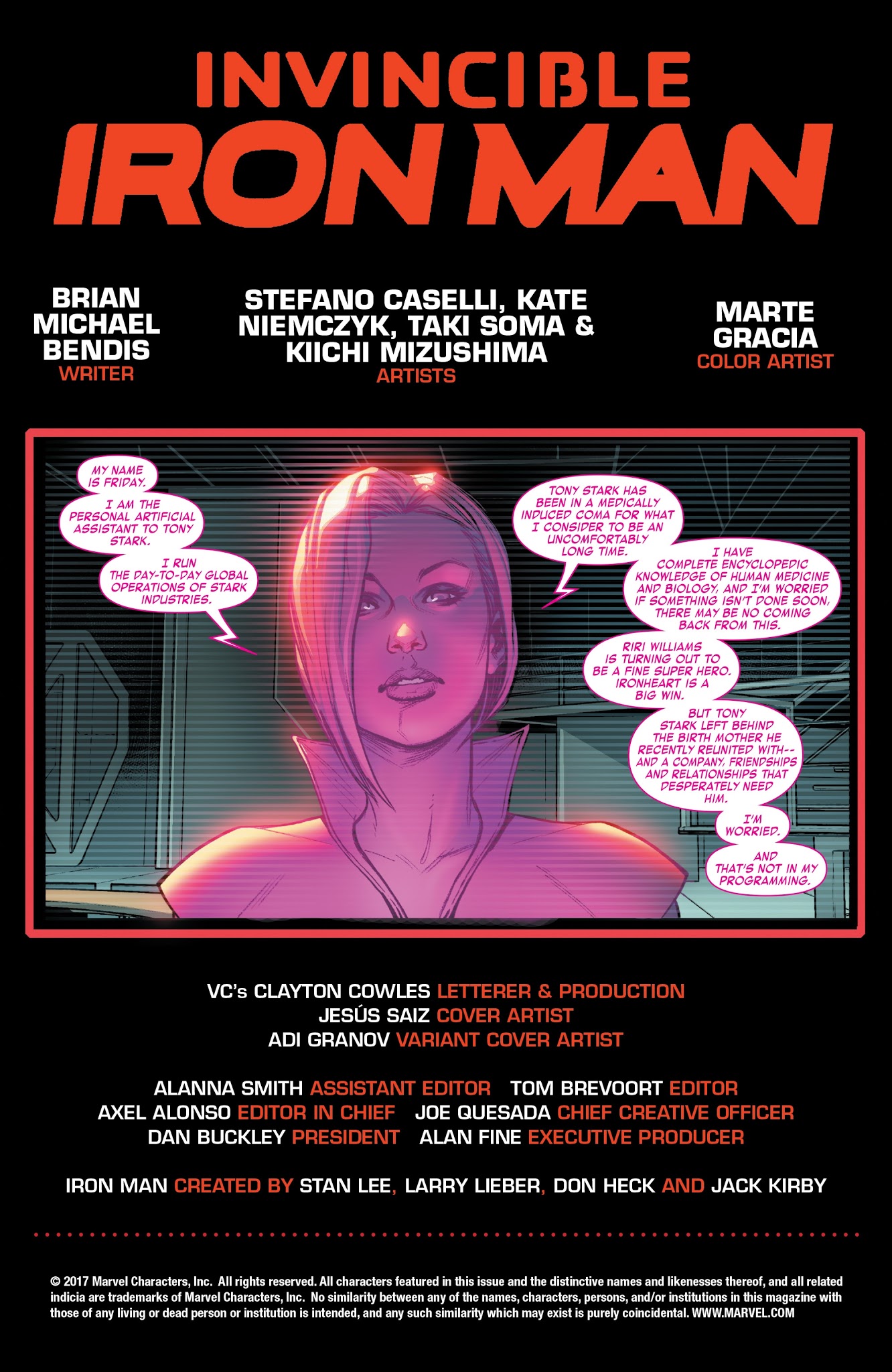 Read online Invincible Iron Man (2016) comic -  Issue #11 - 2