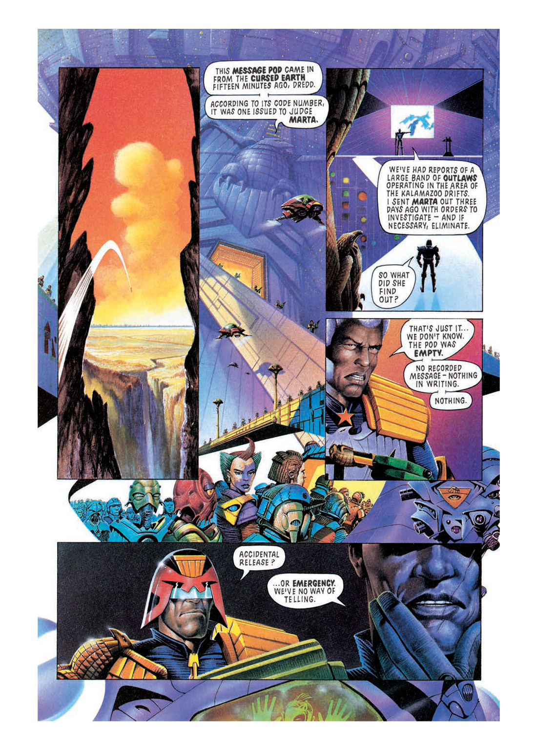 Read online Judge Dredd: The Restricted Files comic -  Issue # TPB 2 - 129