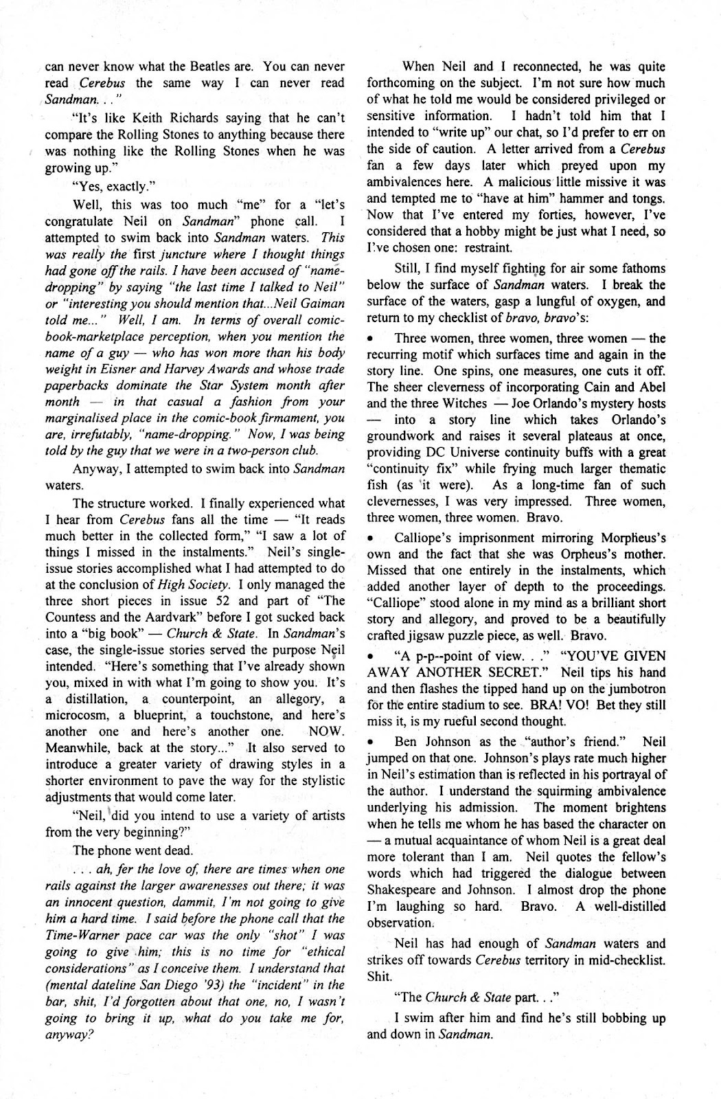Cerebus issue 209 - Page 25