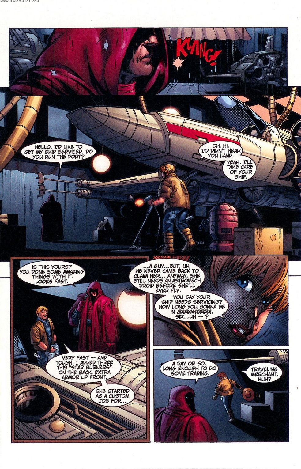 Read online Star Wars: The Bounty Hunters comic -  Issue # Issue Kenix Kil - 5