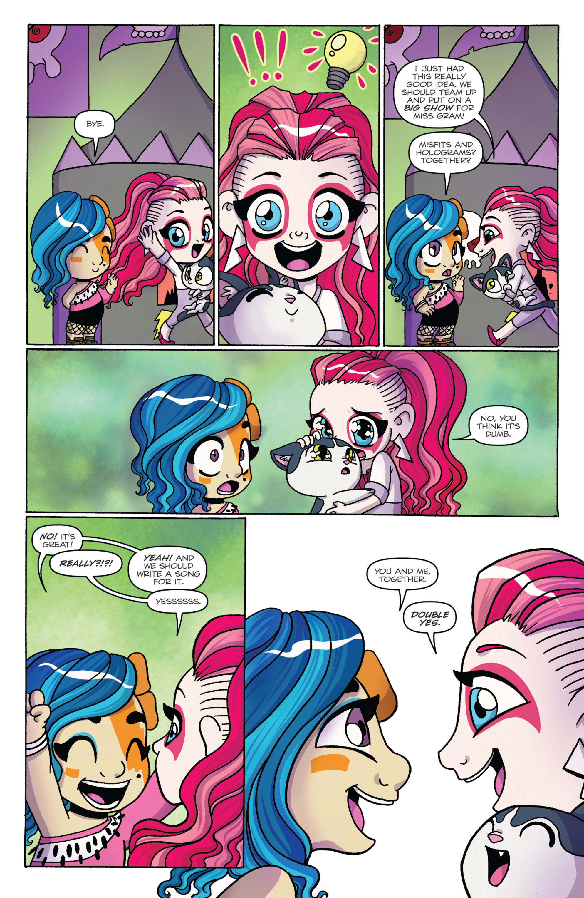 Read online Jem and The Holograms comic -  Issue # _Annual 1 - 41