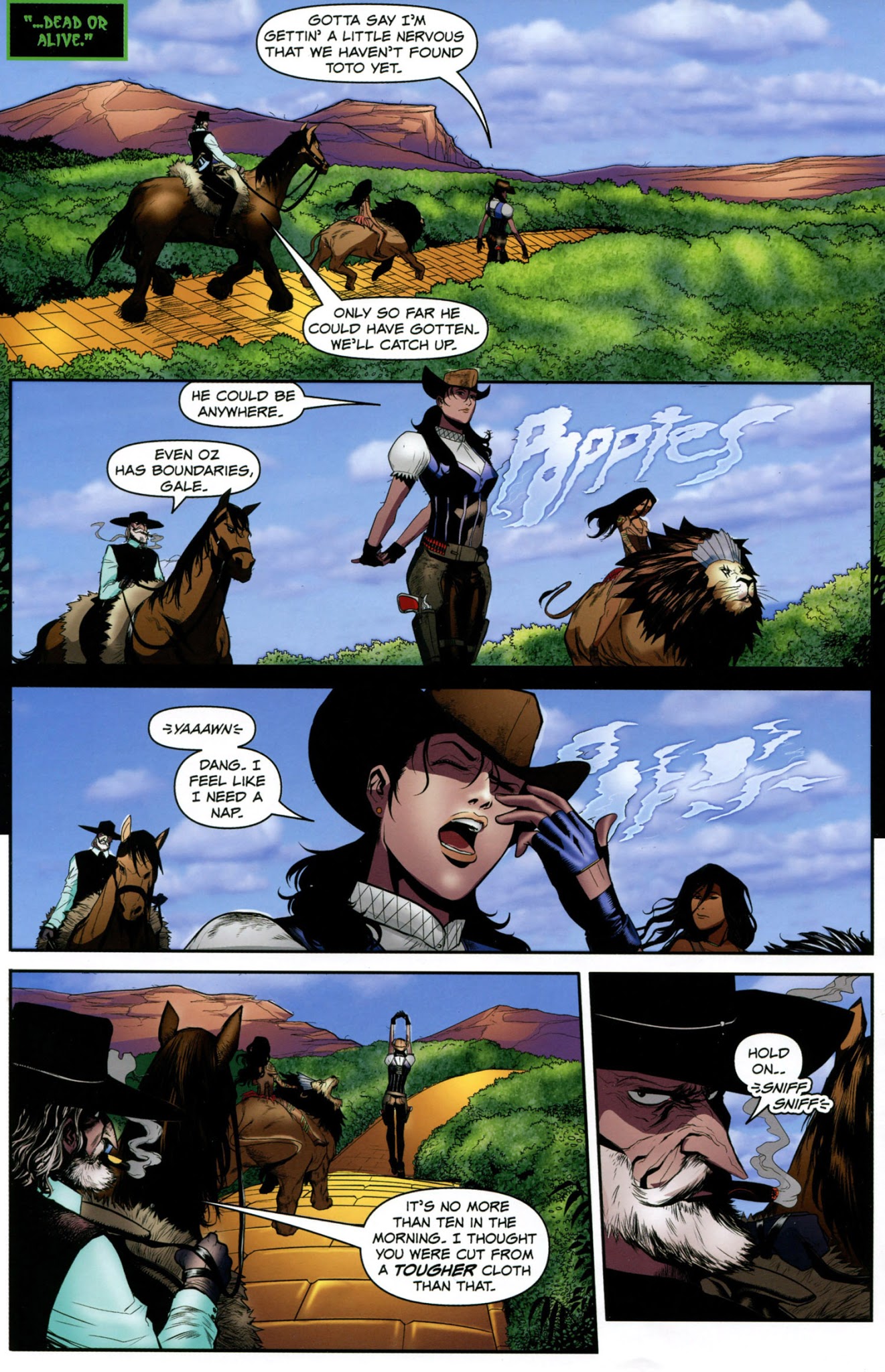 Read online The Legend of Oz: The Wicked West comic -  Issue #4 - 18