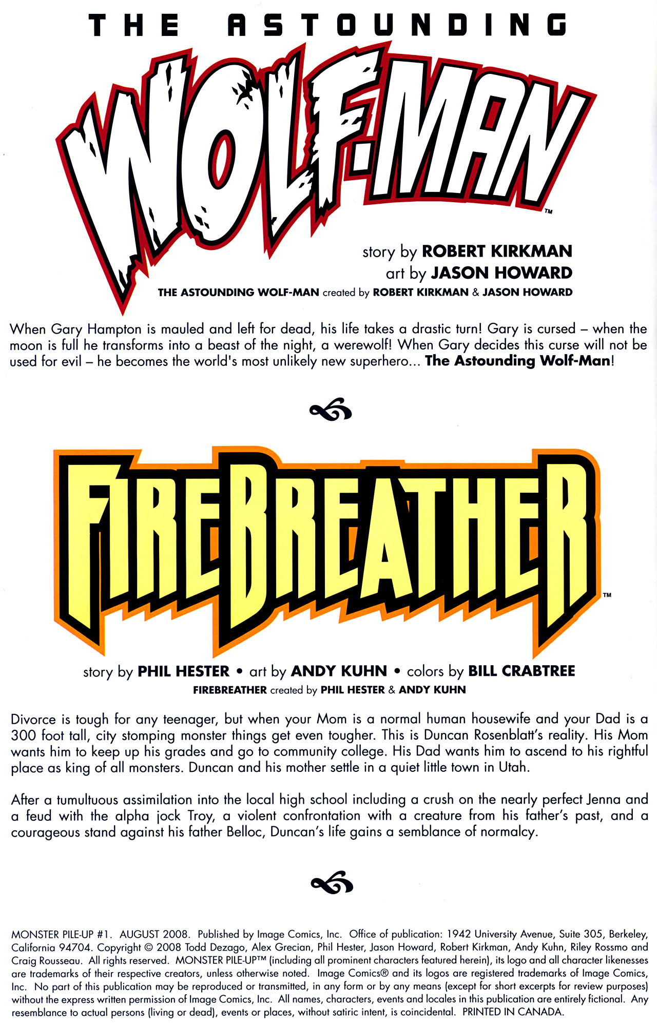 Read online Monster Pile-Up comic -  Issue # Full - 2