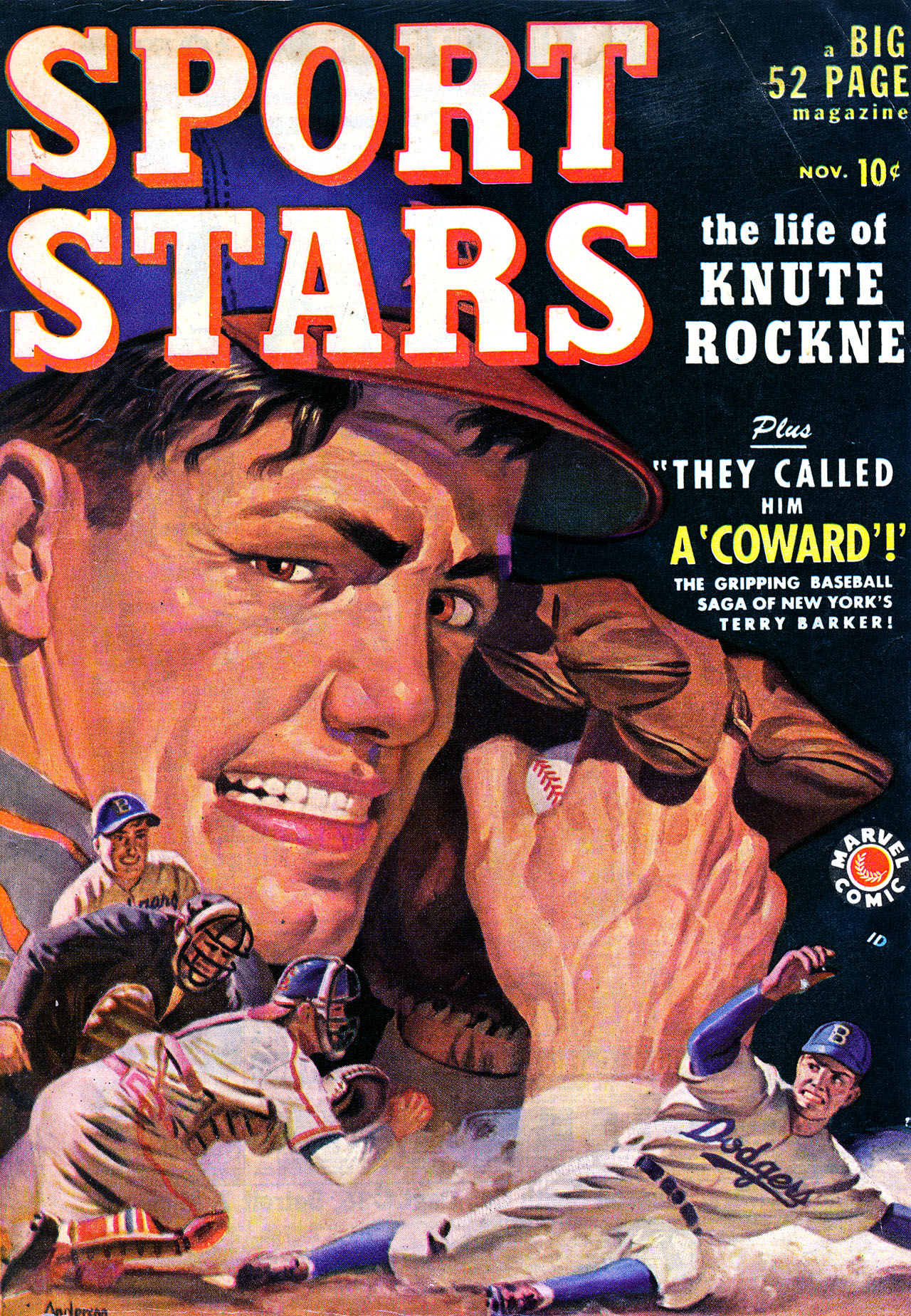 Read online Sports Action comic -  Issue #1 - 1
