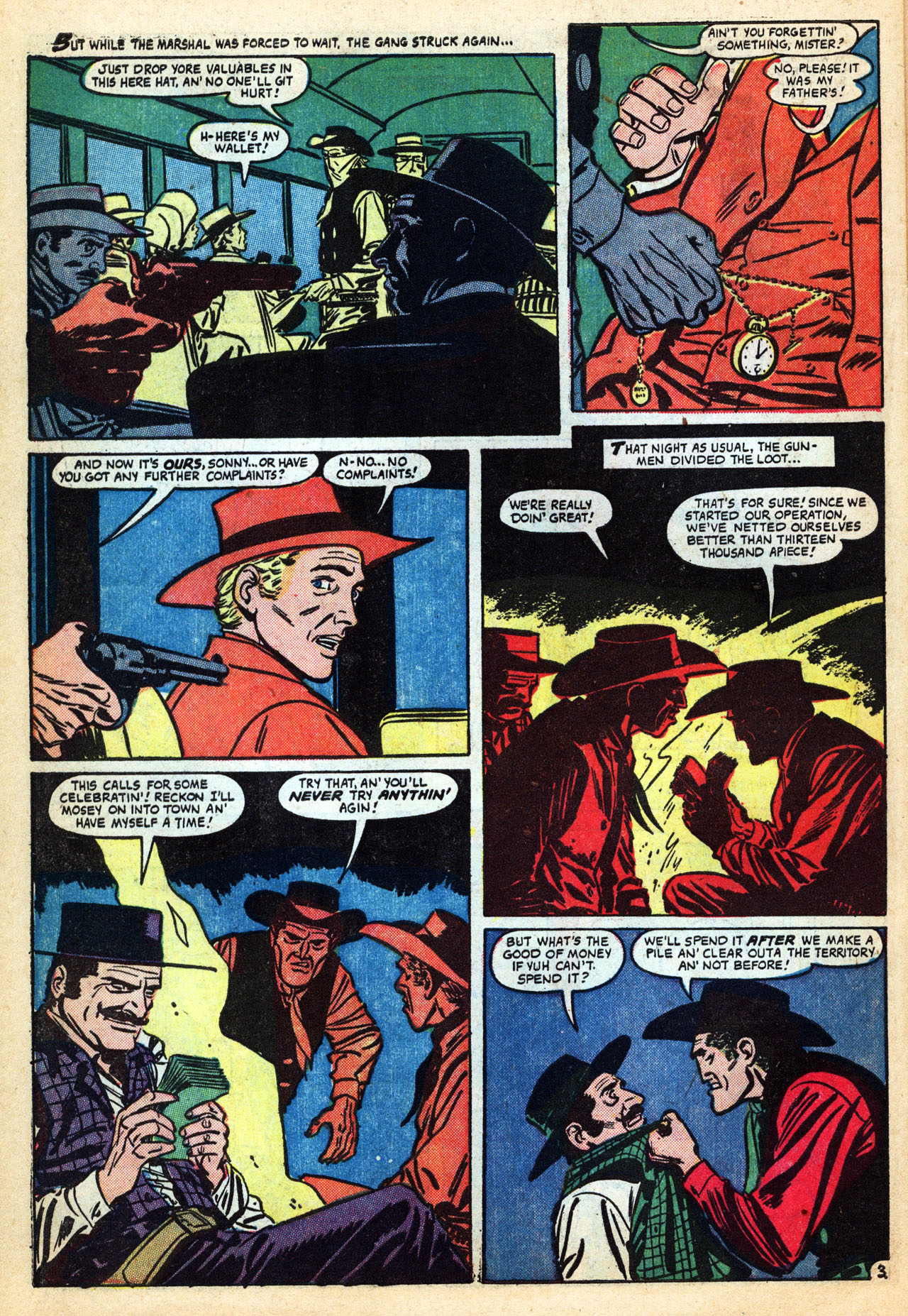 Read online Western Outlaws (1954) comic -  Issue #20 - 30
