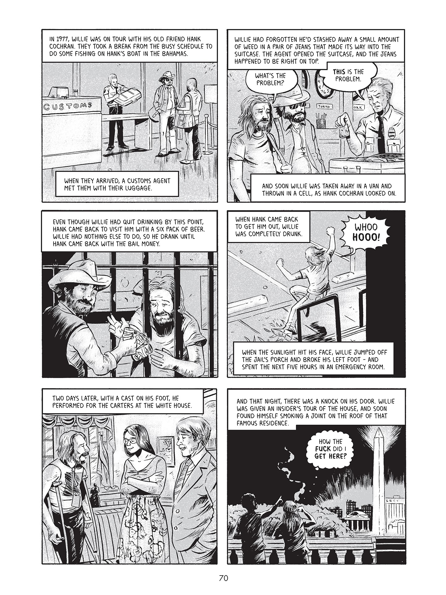 Read online Willie Nelson: A Graphic History comic -  Issue # TPB - 66