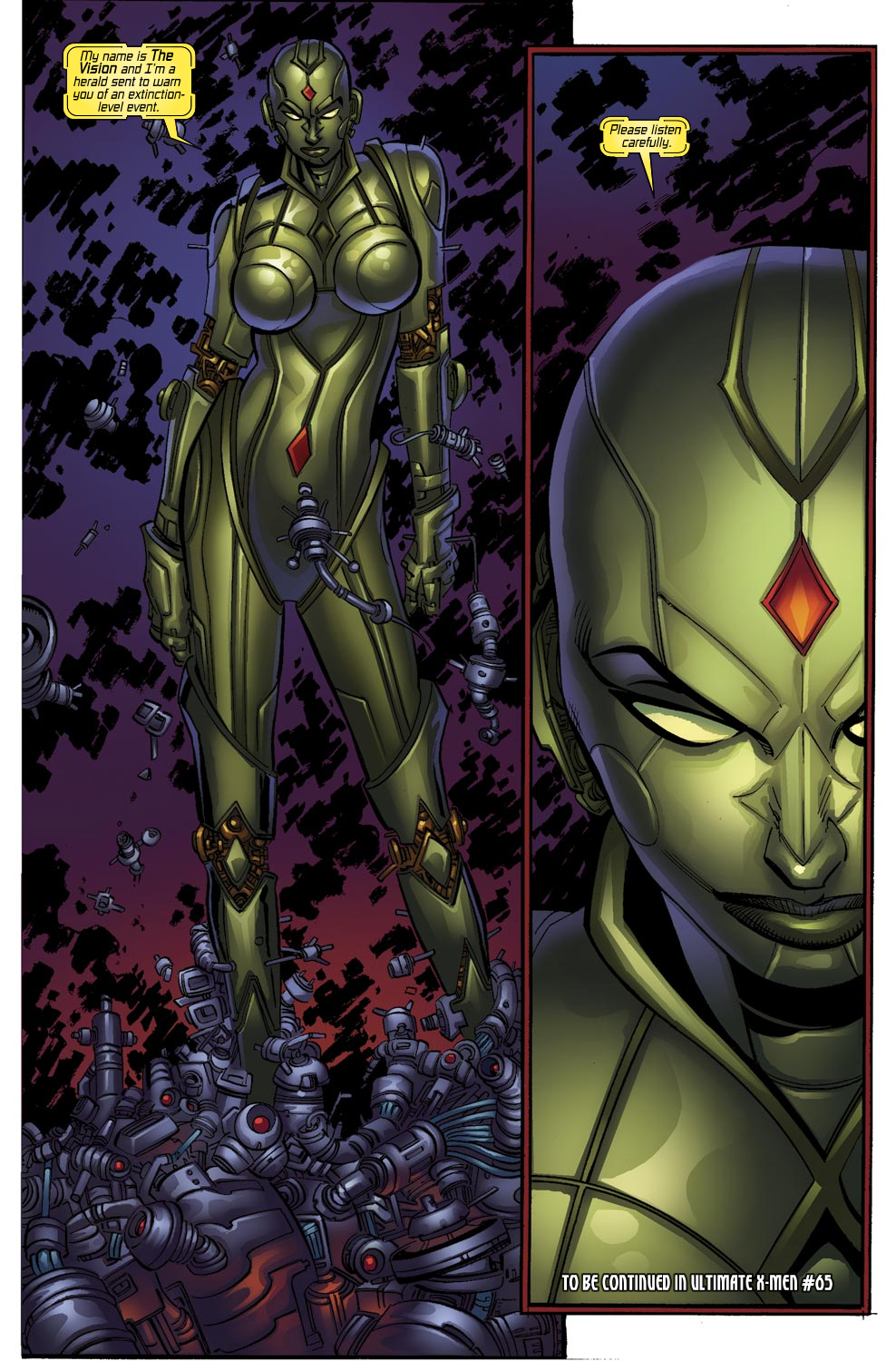 Read online Ultimate Vision comic -  Issue #0 - 6