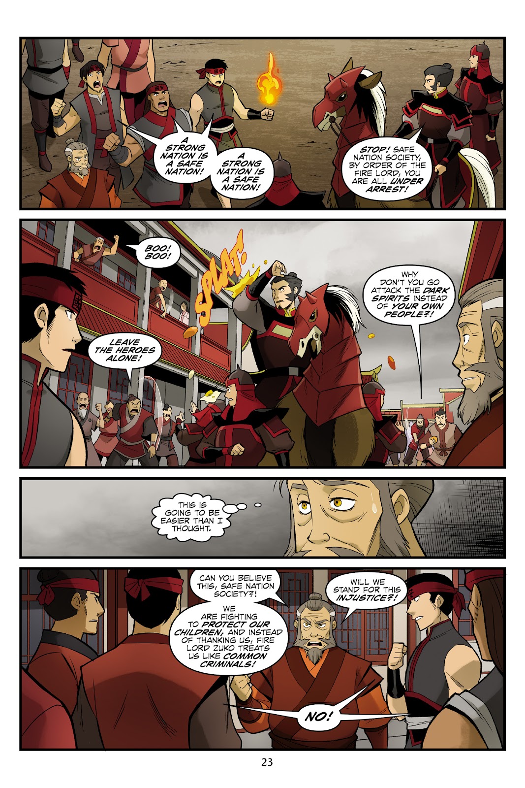 Nickelodeon Avatar: The Last Airbender - Smoke and Shadow issue Part 3 - Page 24