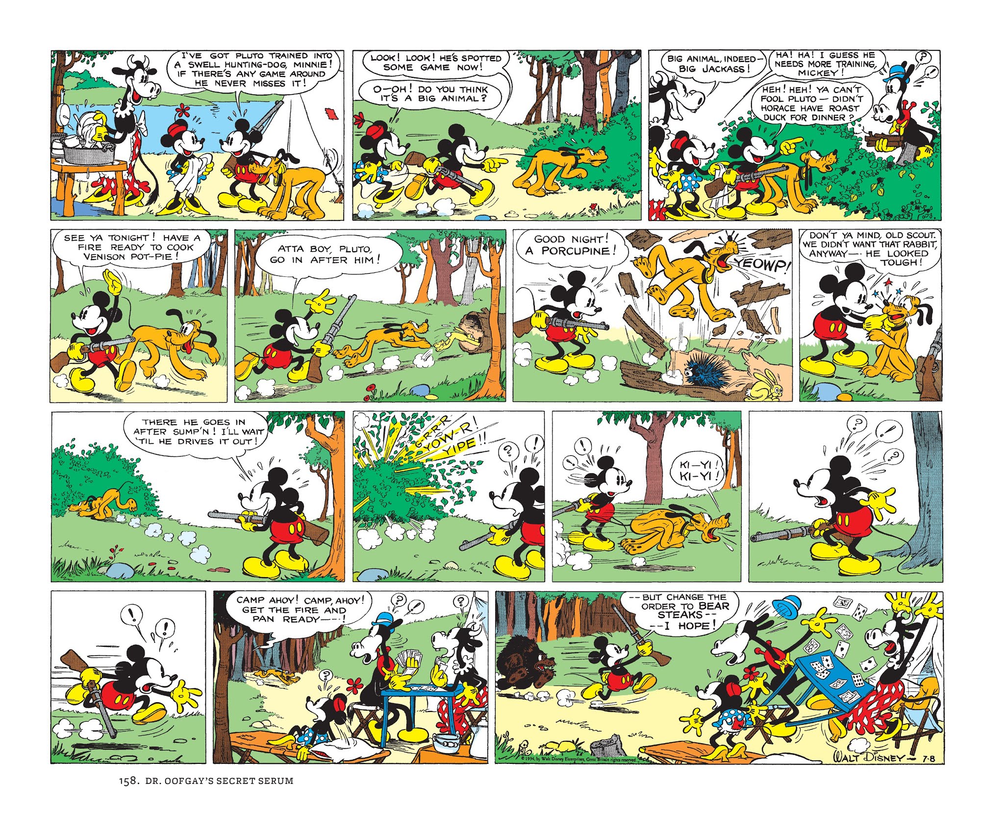 Read online Walt Disney's Mickey Mouse Color Sundays comic -  Issue # TPB 1 (Part 2) - 58