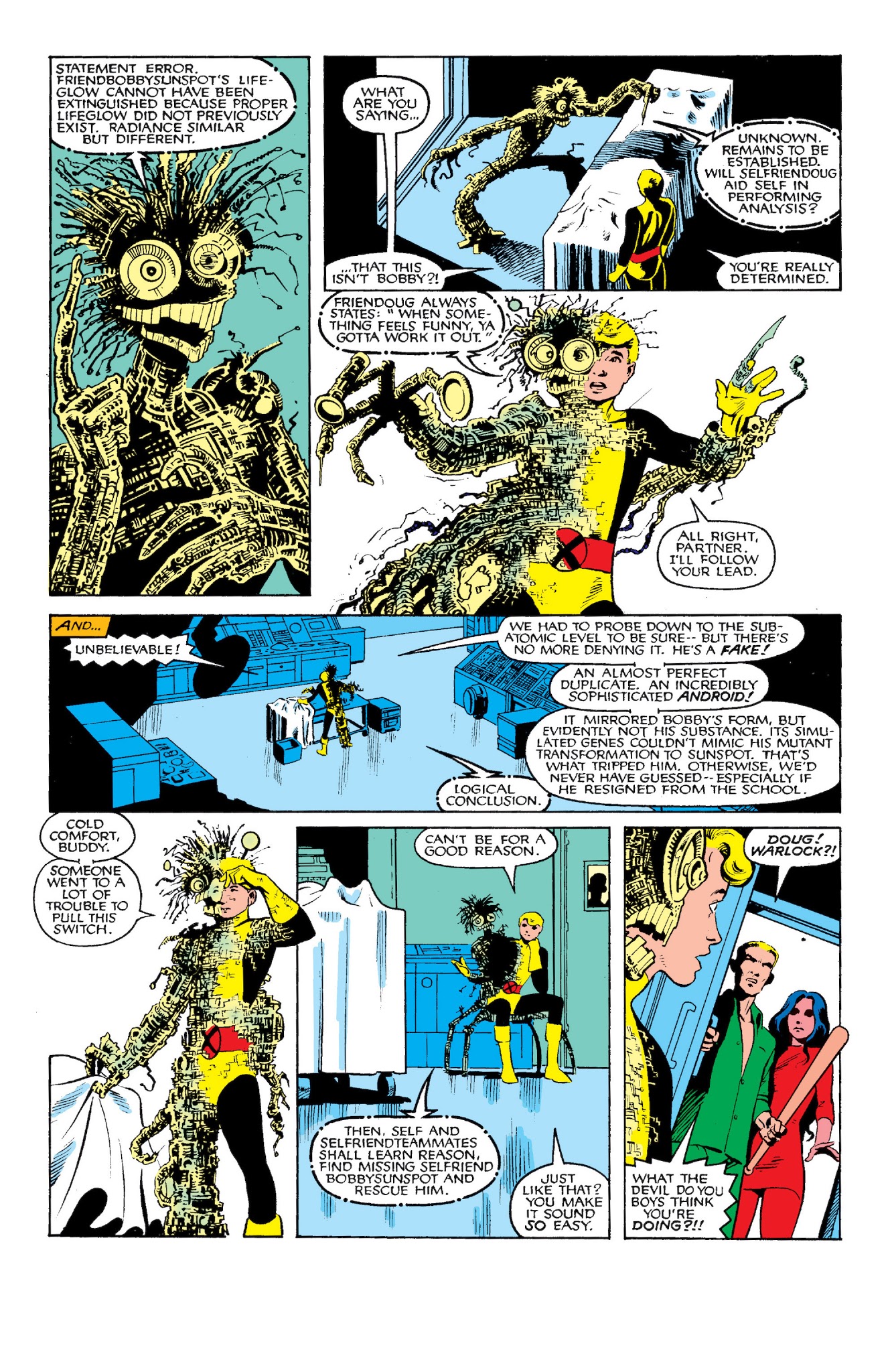 Read online New Mutants Classic comic -  Issue # TPB 6 - 114