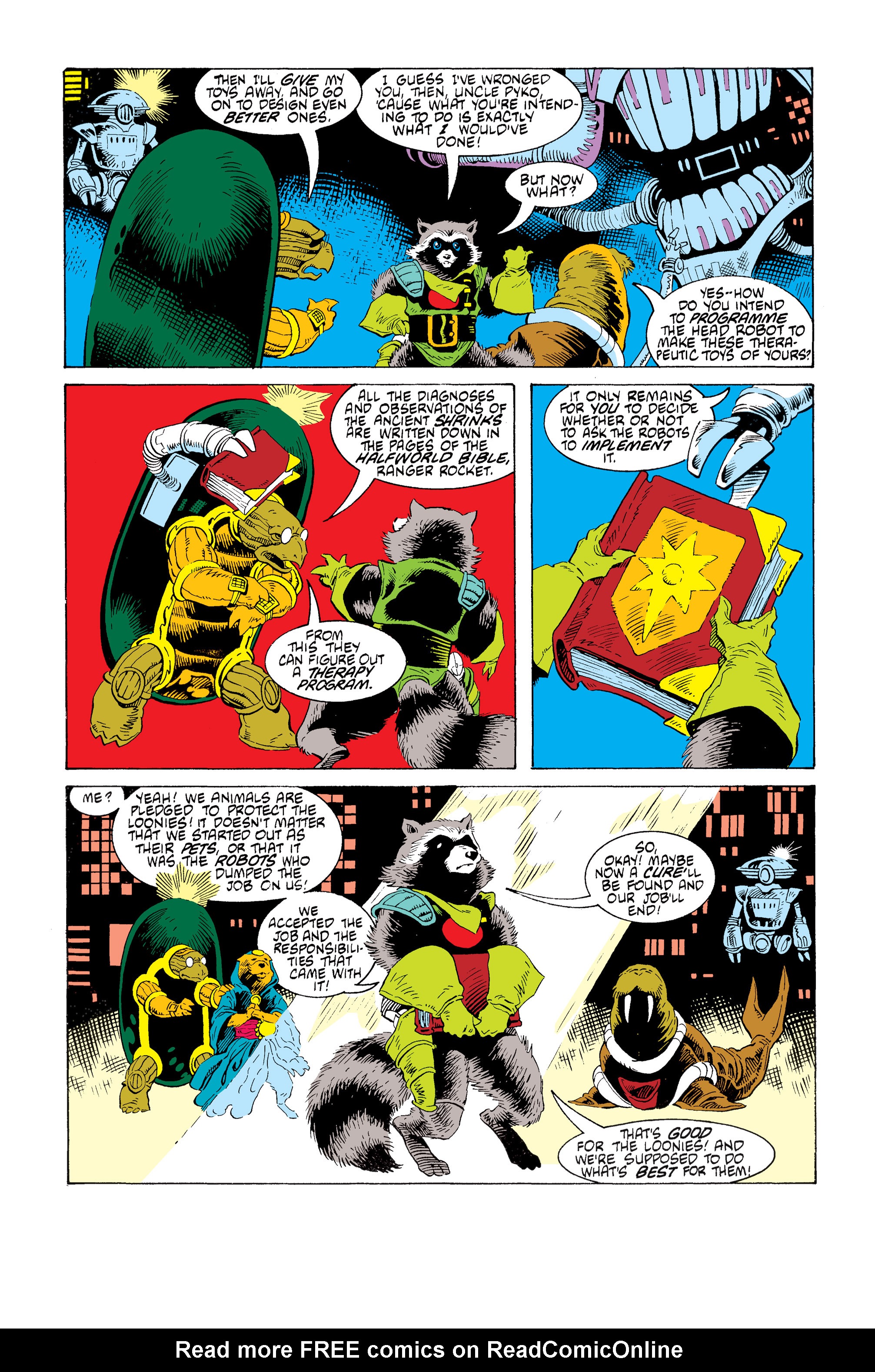 Read online Rocket Raccoon (1985) comic -  Issue #3 - 23