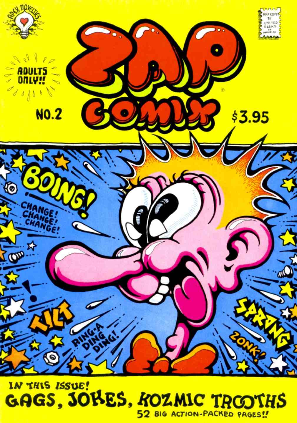 Read online Zap Comix comic -  Issue #2 - 1