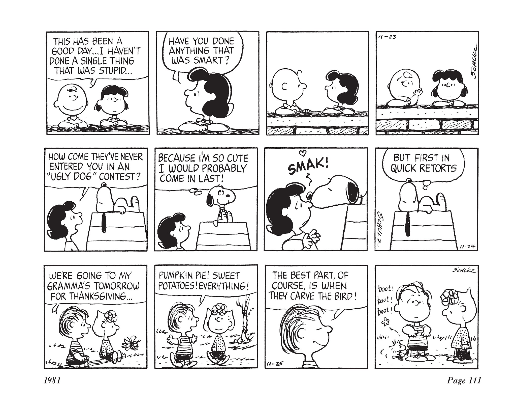 Read online The Complete Peanuts comic -  Issue # TPB 16 - 159