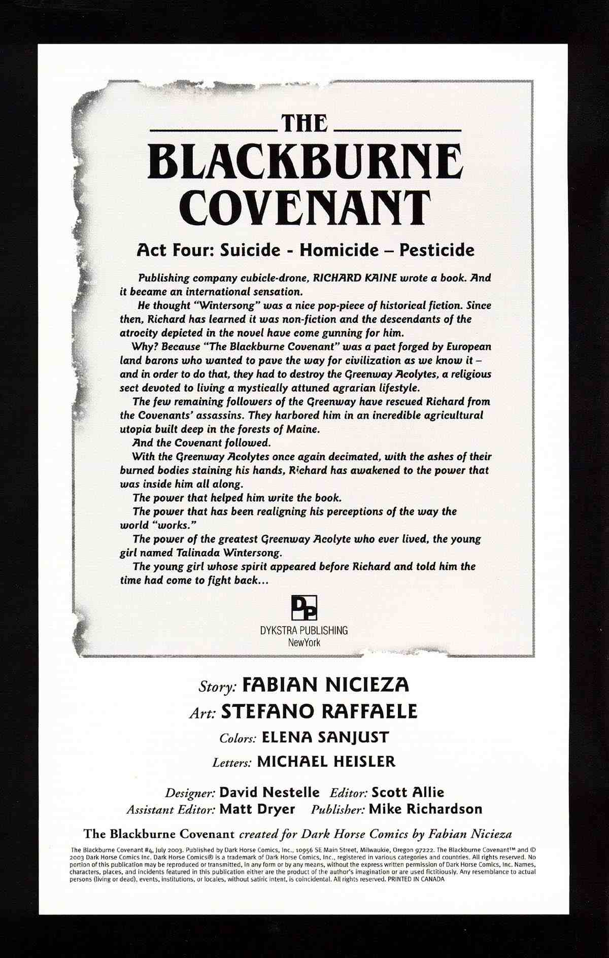 Read online The Blackburne Covenant comic -  Issue #4 - 2