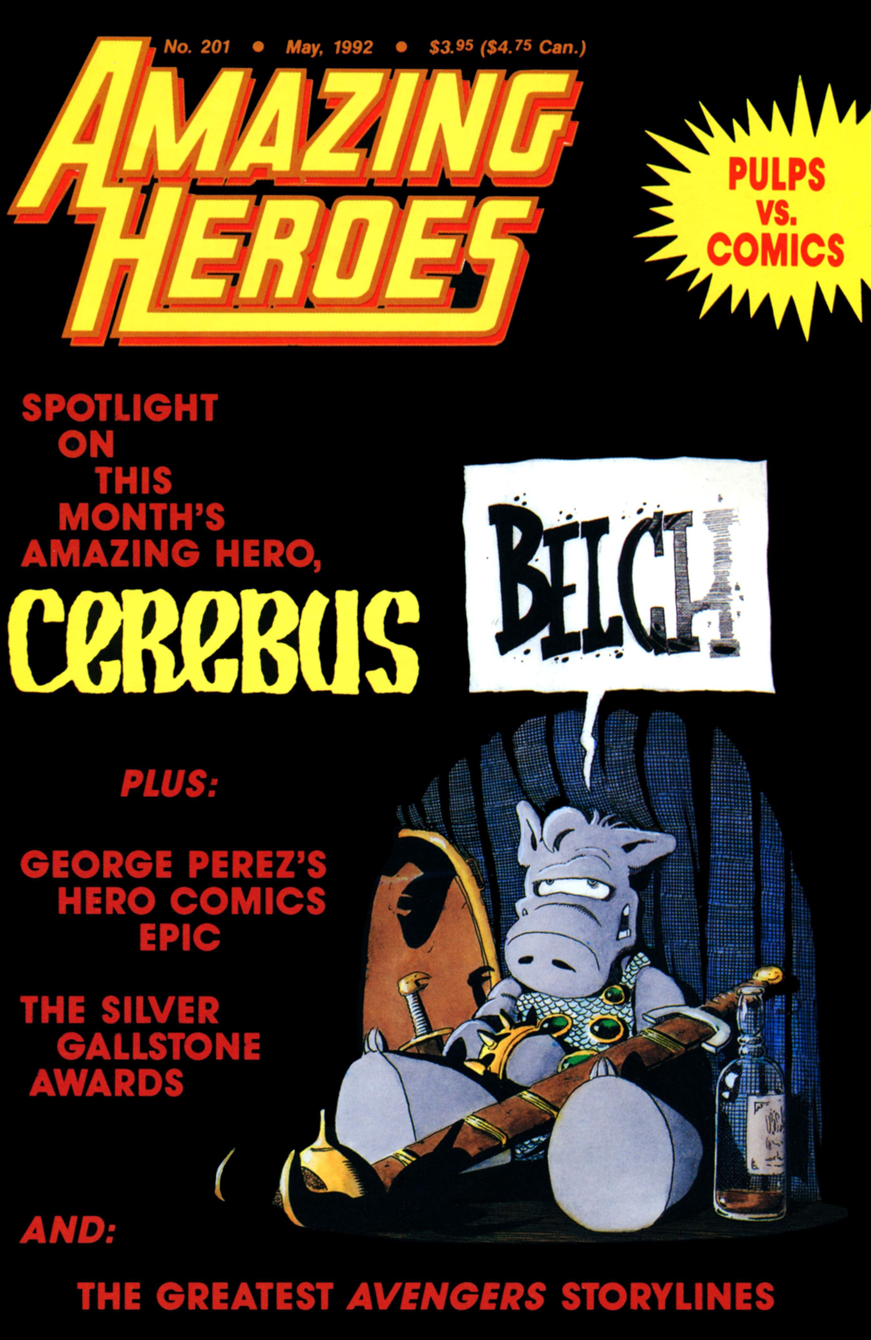 Read online Amazing Heroes comic -  Issue #201 - 1