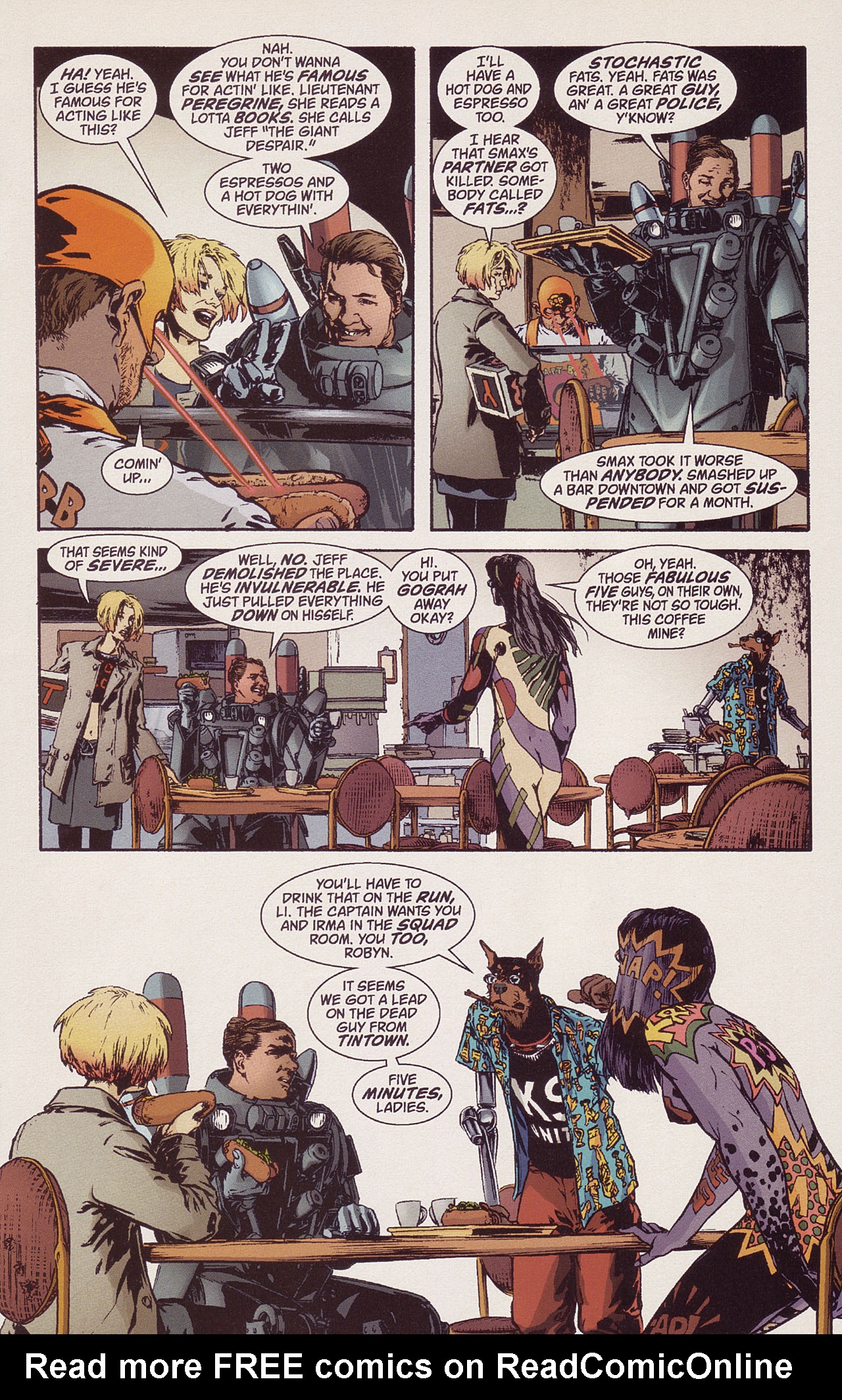 Read online Top 10 comic -  Issue #1 - 19