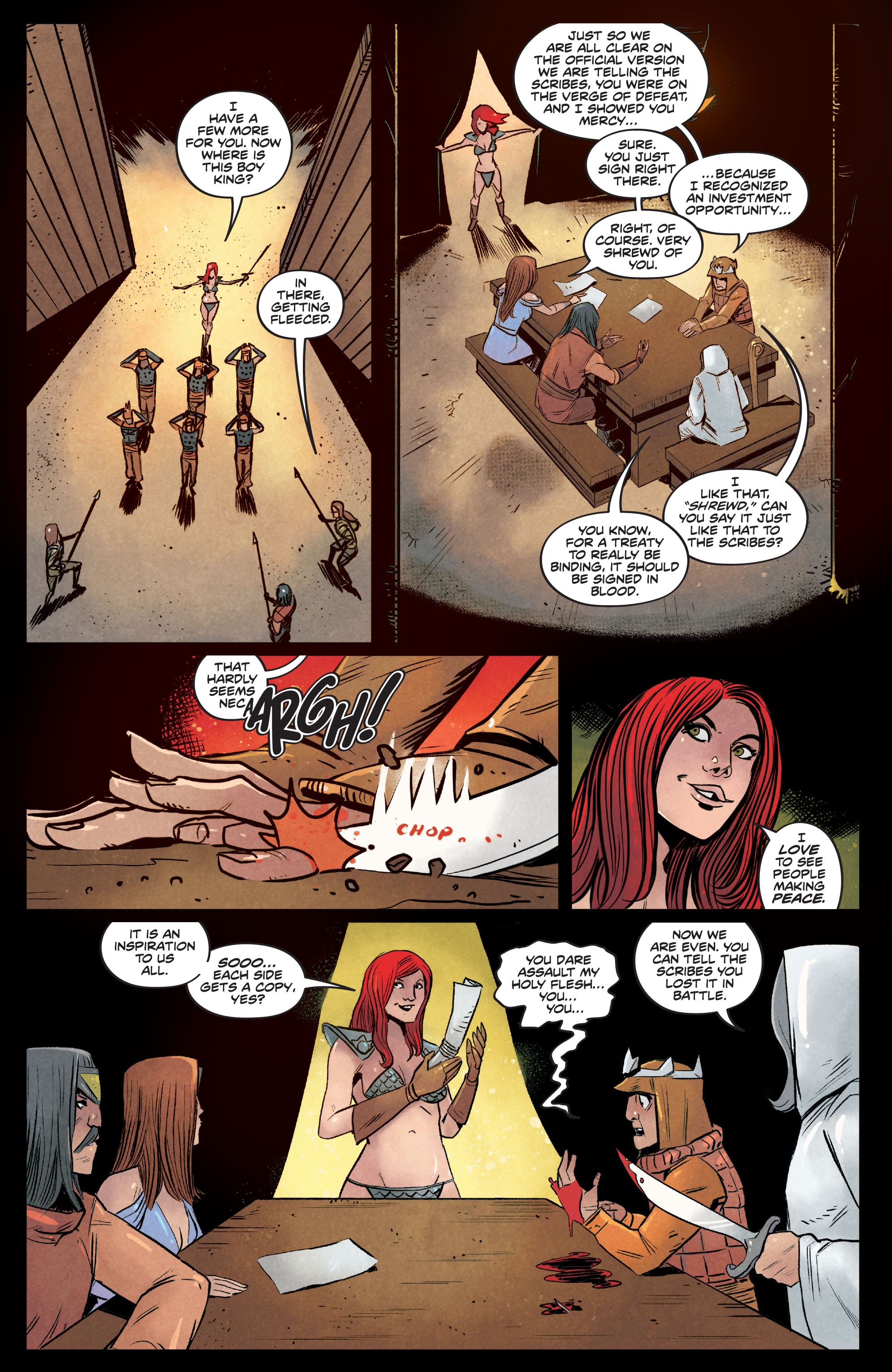 Read online Red Sonja (2019) comic -  Issue #28 - 19