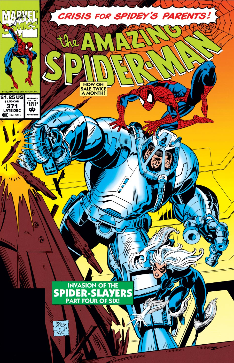 Read online The Amazing Spider-Man (1963) comic -  Issue #371 - 1