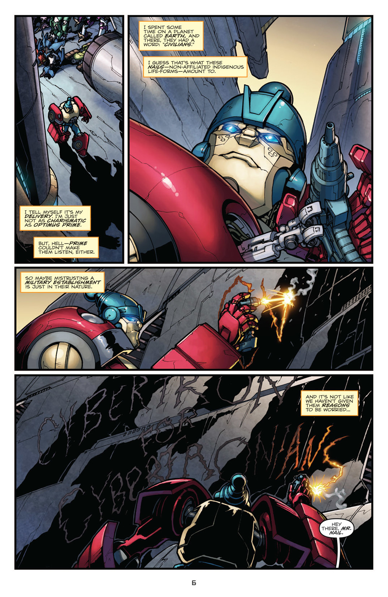 Read online Transformers: Robots In Disguise (2012) comic -  Issue #1 - 13